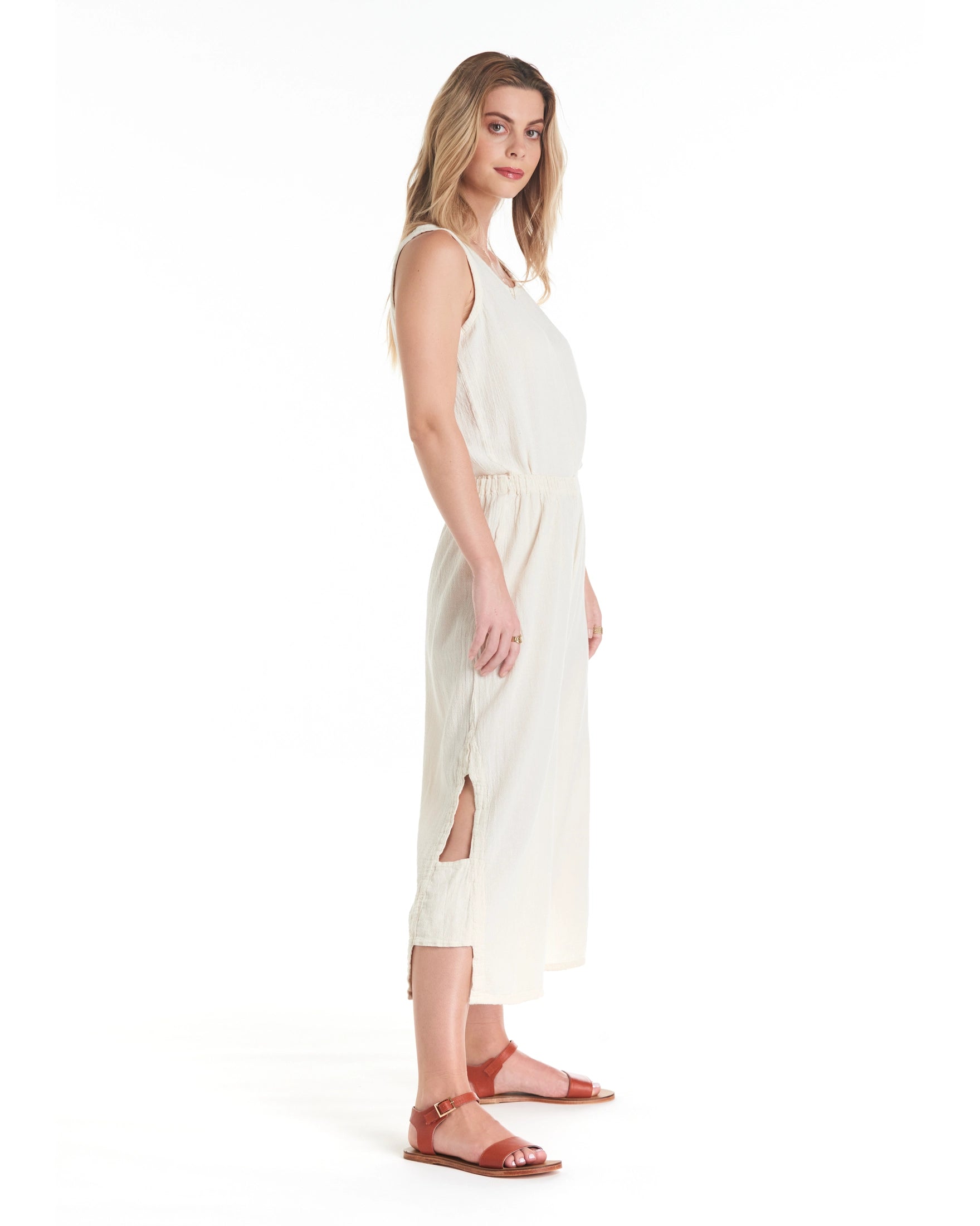Banjo Cotton Gauze Pants - Final Sale-Oh My Gauze