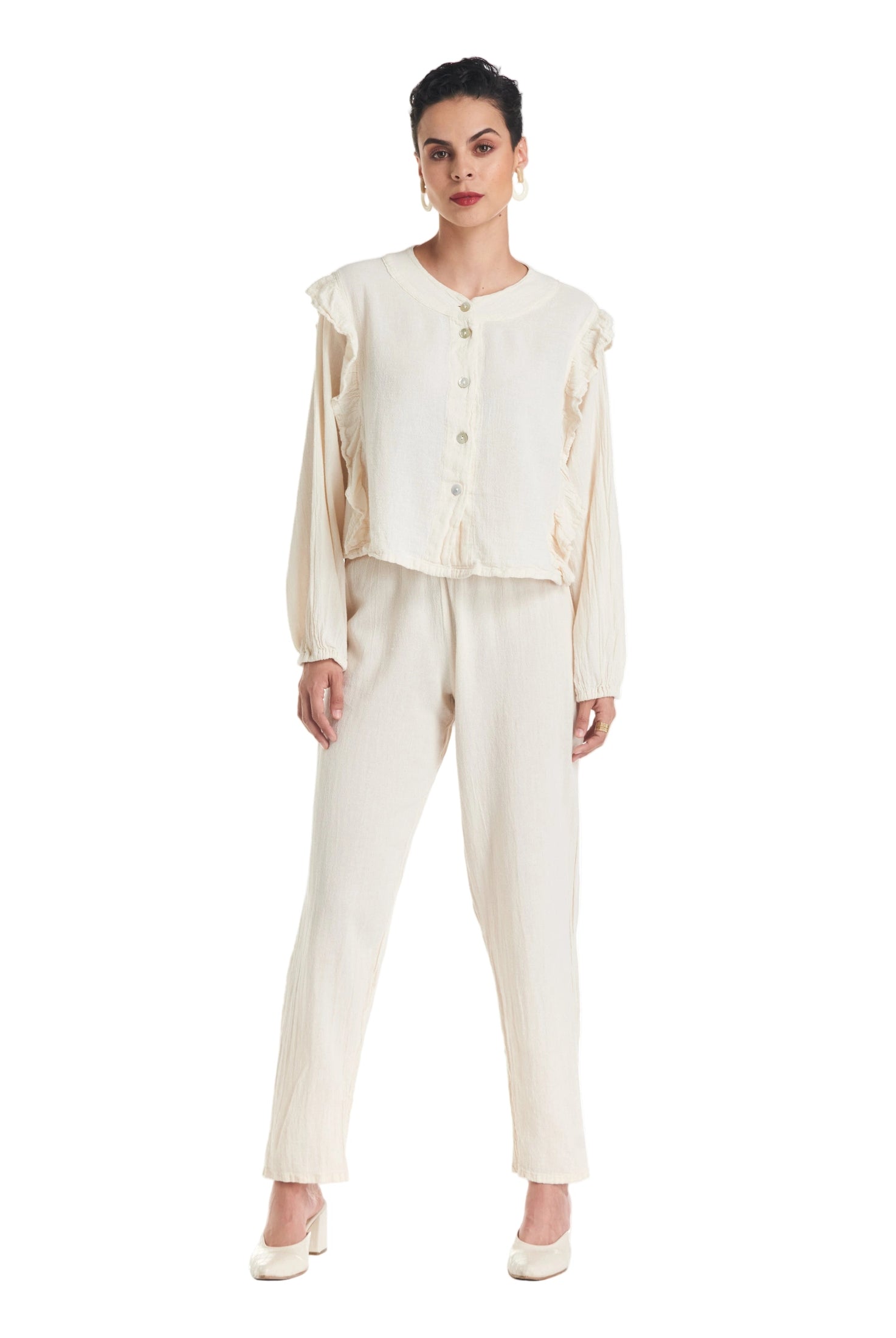 Barbie Cotton Gauze Blouse – Final Sale-Oh My Gauze