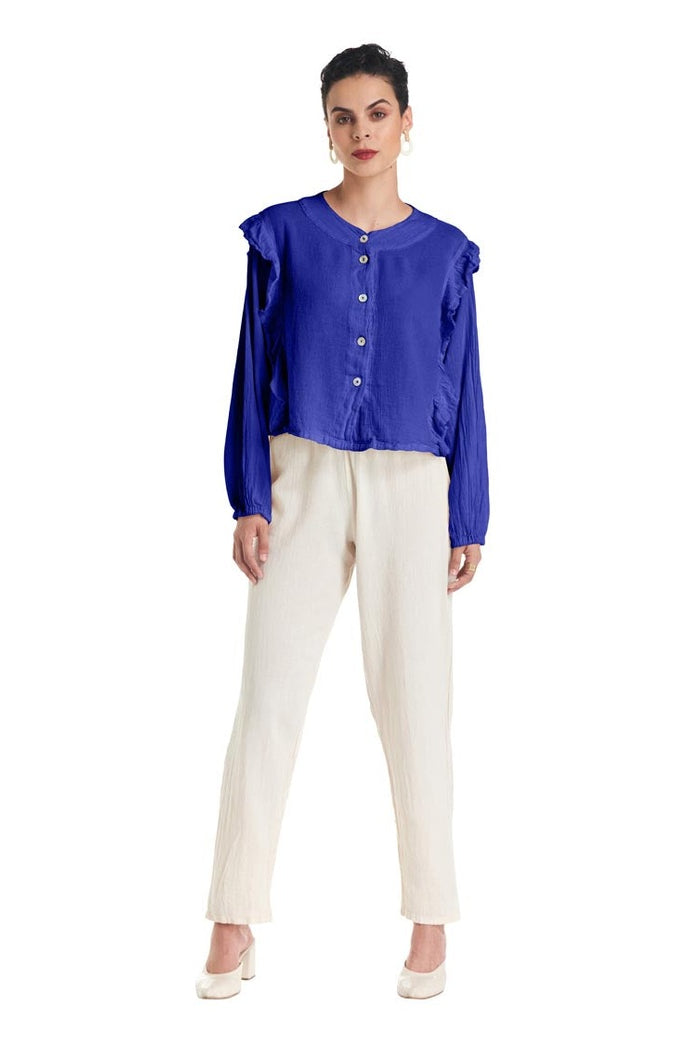 Barbie Cotton Gauze Blouse – Final Sale-Oh My Gauze