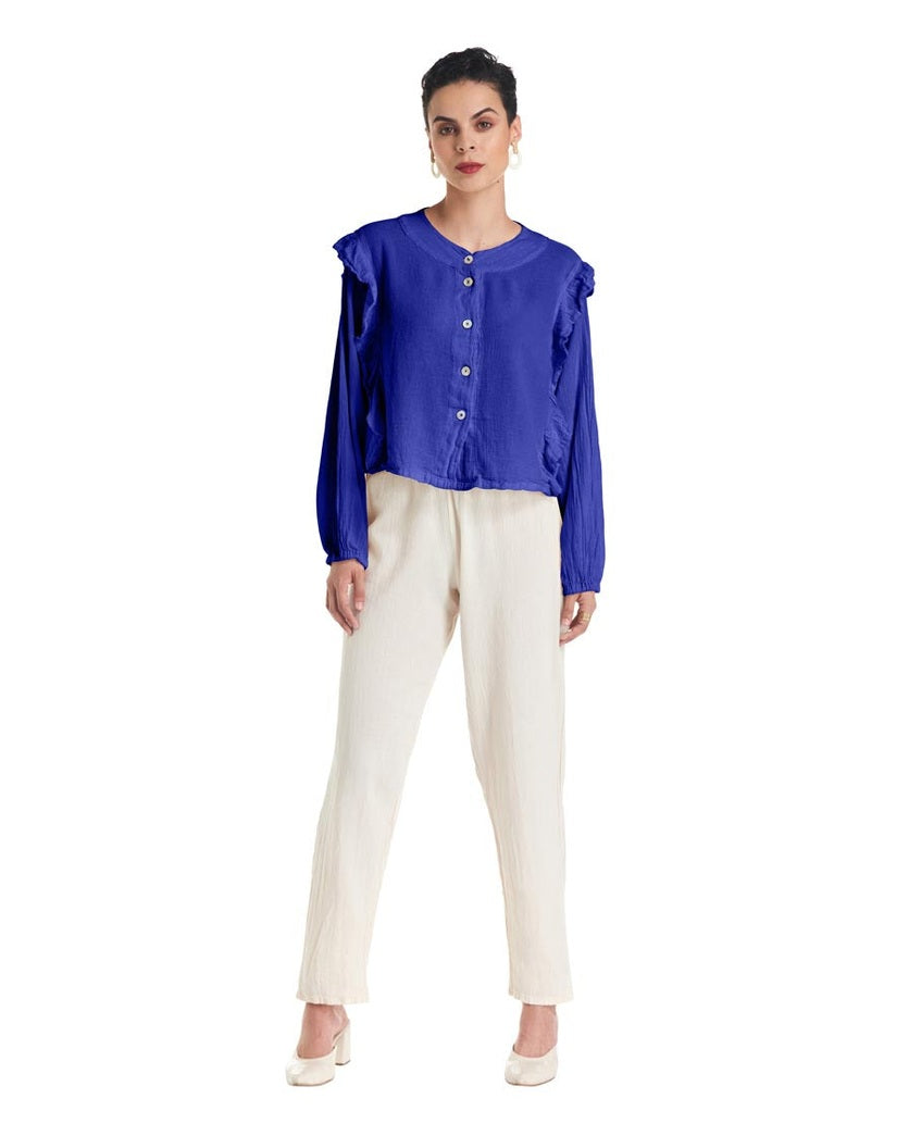 Barbie Cotton Gauze Blouse – Final Sale-Oh My Gauze