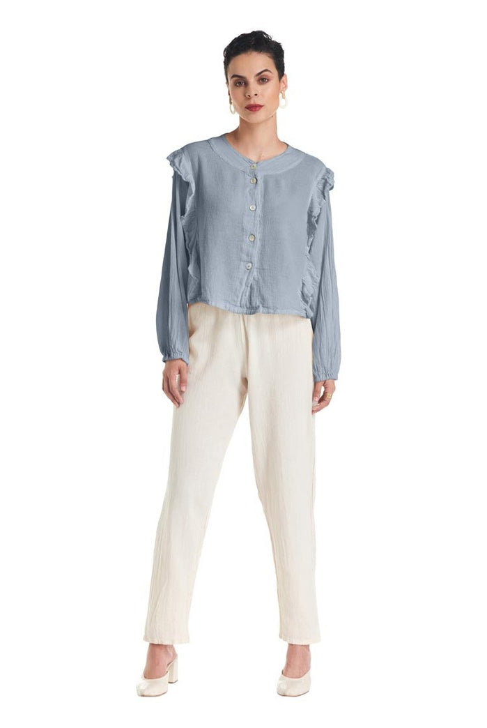 Barbie Cotton Gauze Blouse – Final Sale-Oh My Gauze