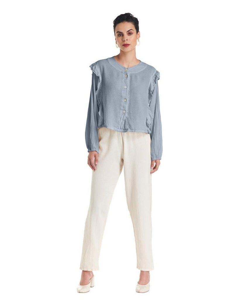 Barbie Cotton Gauze Blouse – Final Sale-Oh My Gauze