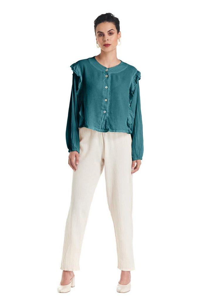 Barbie Cotton Gauze Blouse – Final Sale-Oh My Gauze