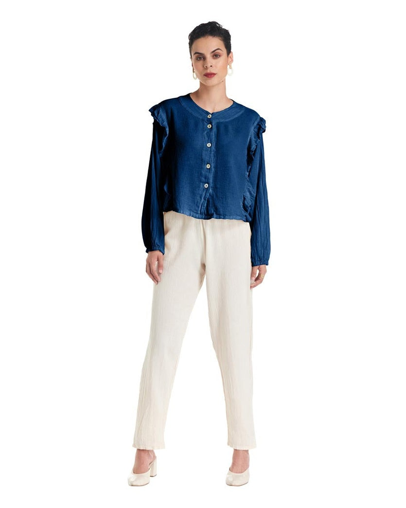 Barbie Cotton Gauze Blouse – Final Sale-Oh My Gauze