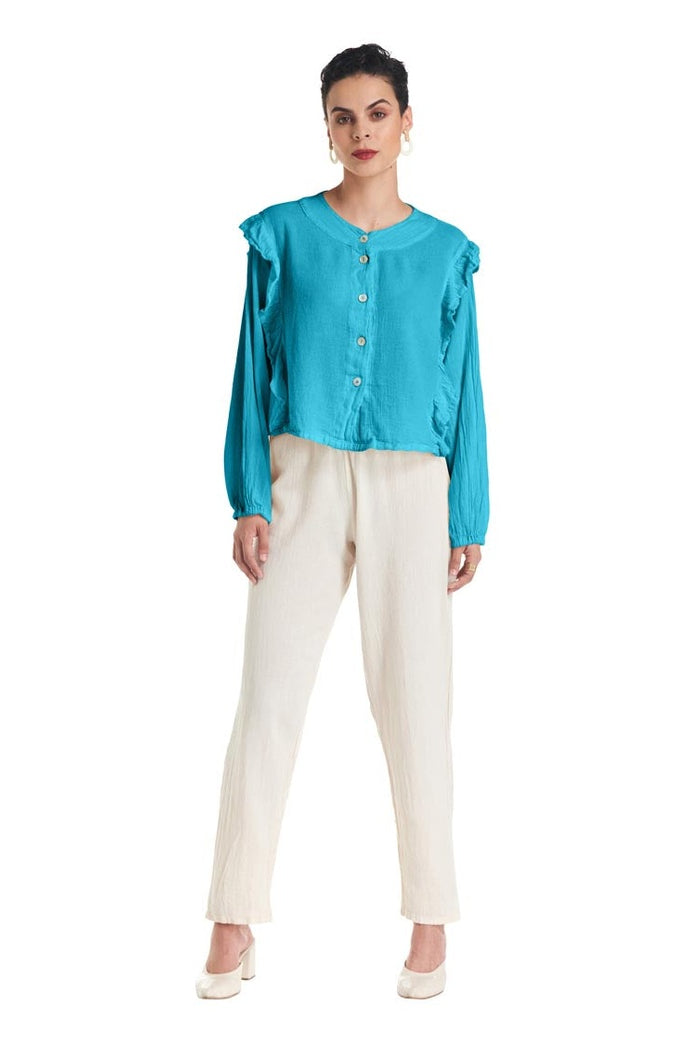 Barbie Cotton Gauze Blouse – Final Sale-Oh My Gauze