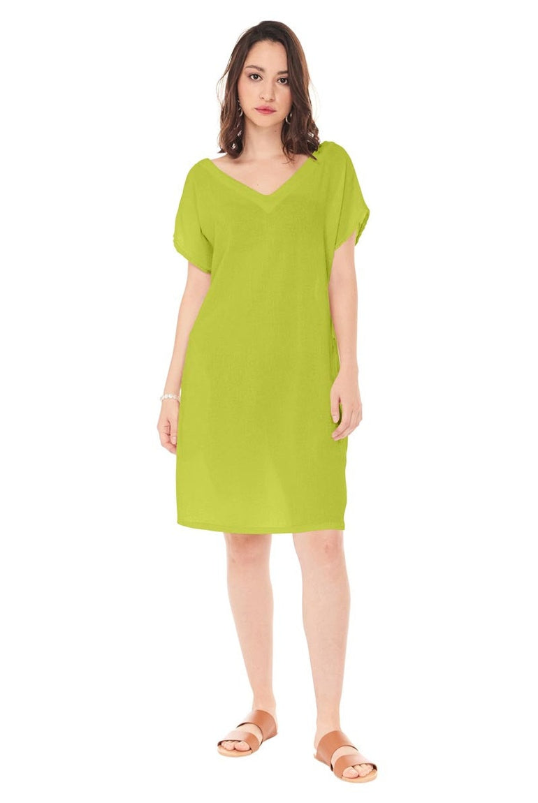 Beach Cotton Gauze Dress-Oh My Gauze