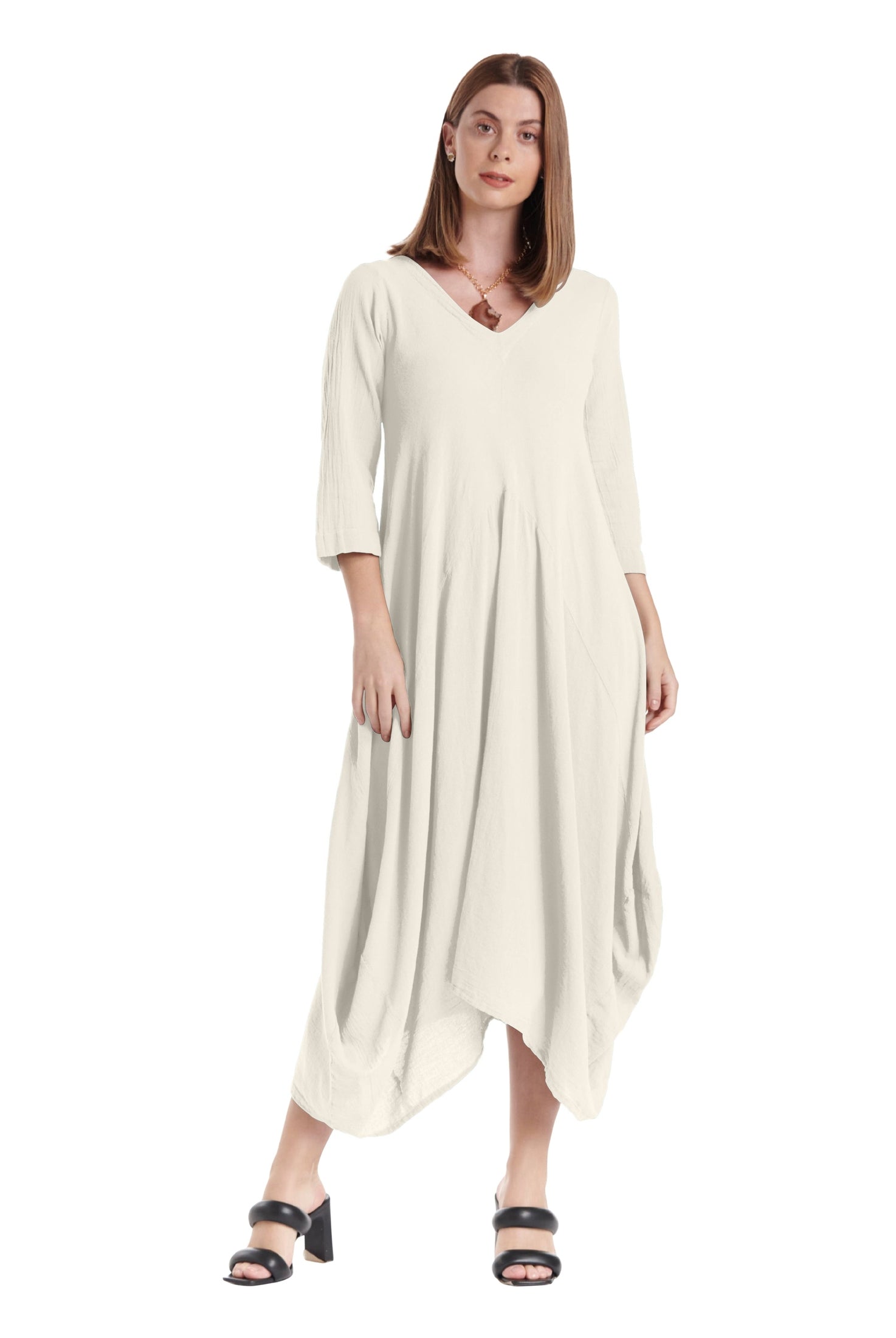 Bella Cotton Gauze Dress-Oh My Gauze