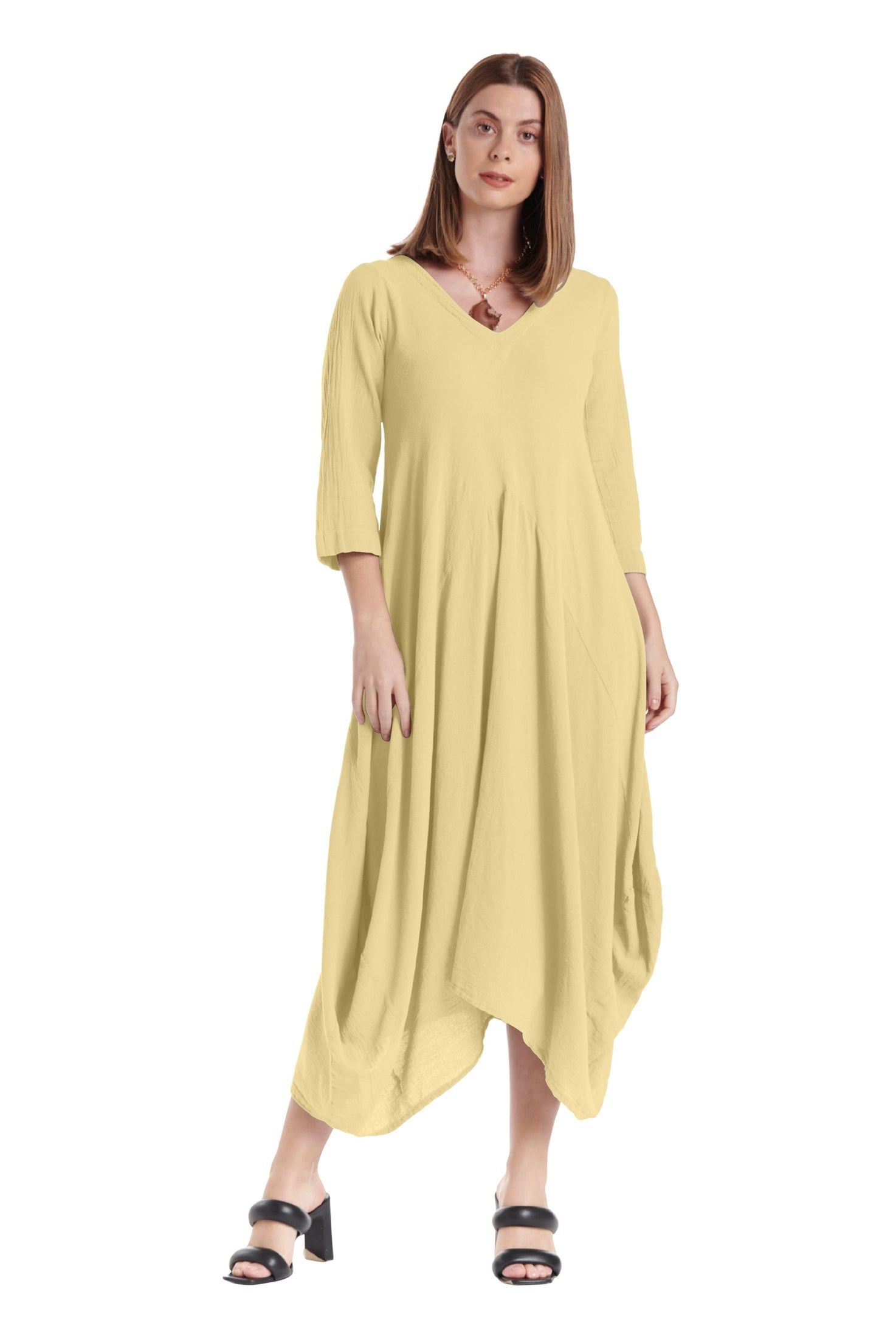 Bella Cotton Gauze Dress-Oh My Gauze