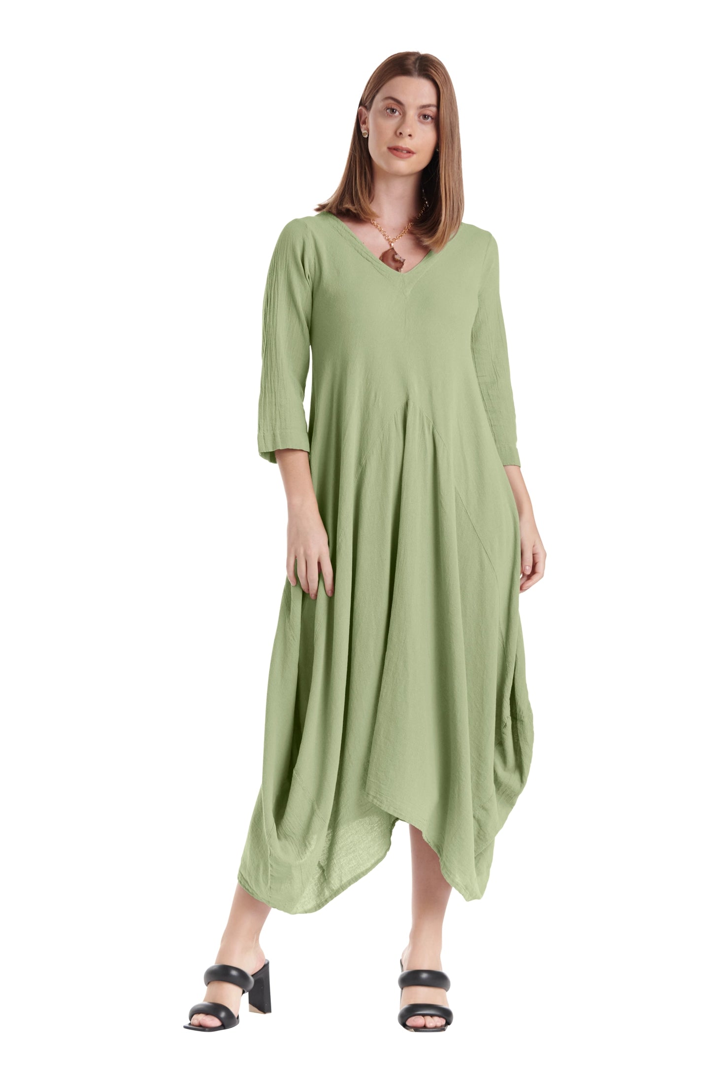 Bella Cotton Gauze Dress-Oh My Gauze