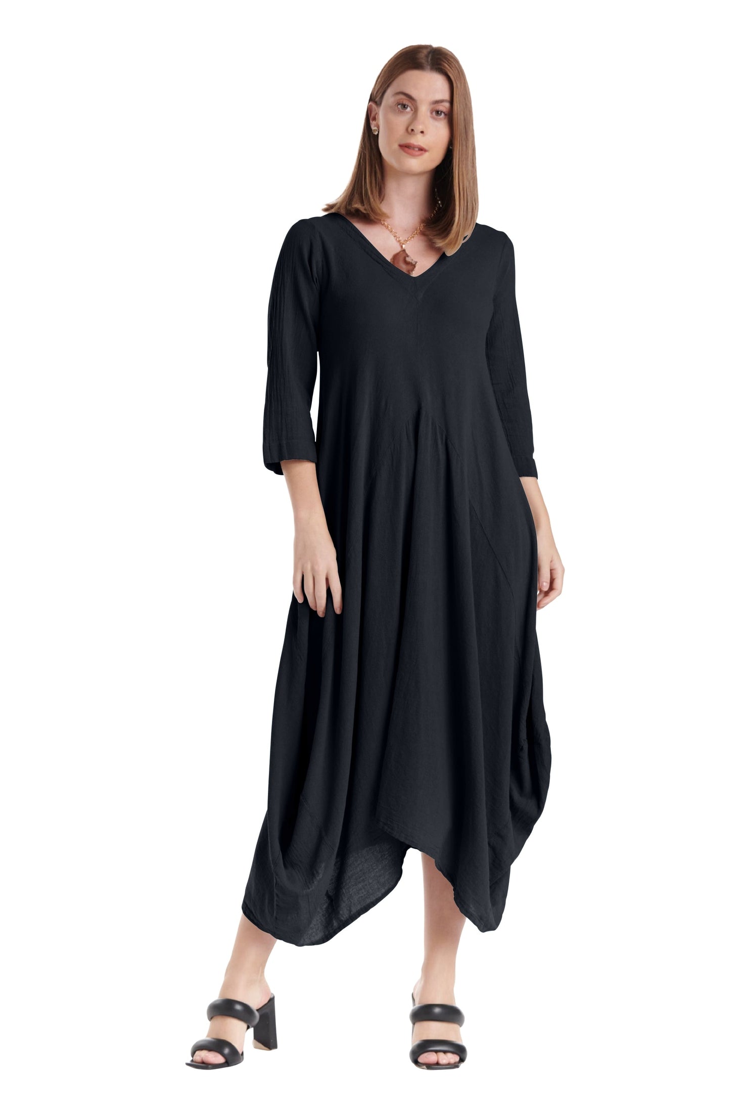 Bella Cotton Gauze Dress-Oh My Gauze