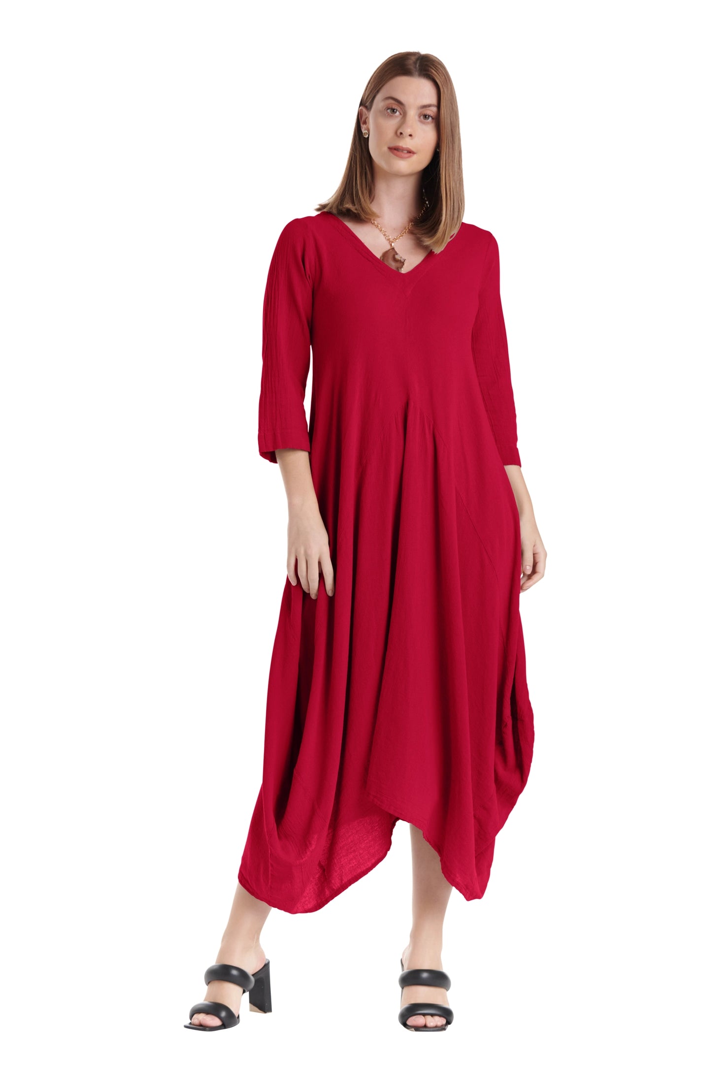 Bella Cotton Gauze Dress-Oh My Gauze