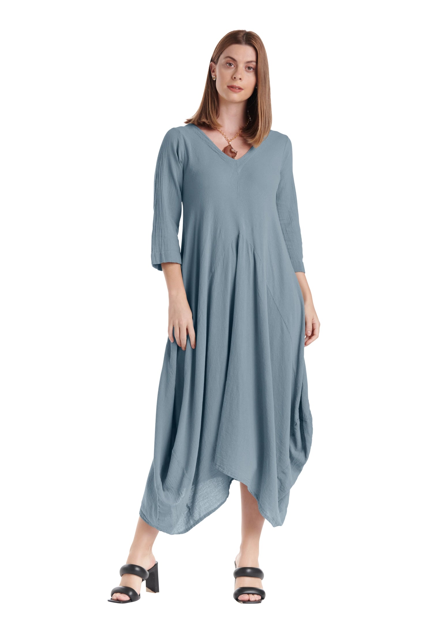 Bella Cotton Gauze Dress-Oh My Gauze