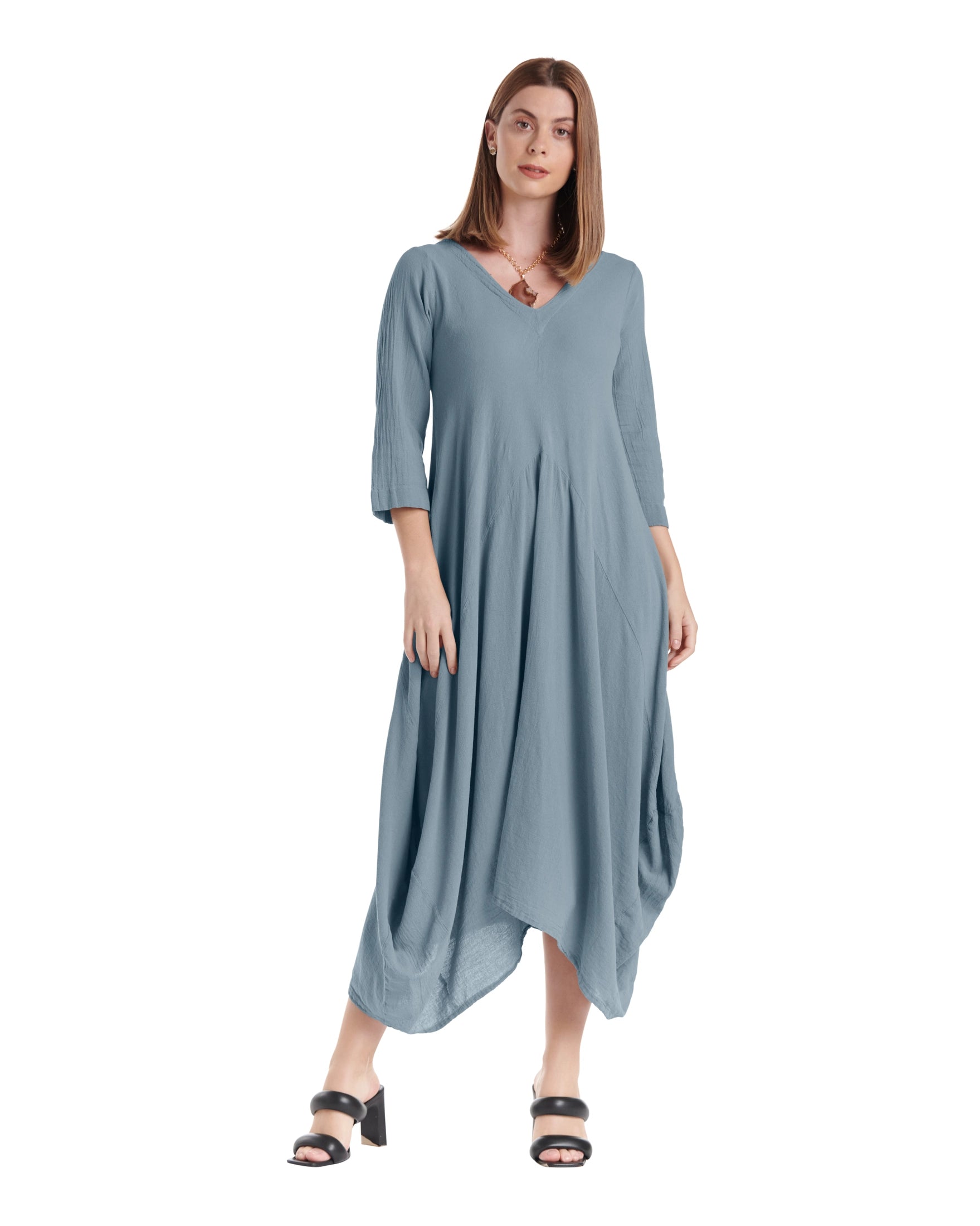 Bella Cotton Gauze Dress-Oh My Gauze