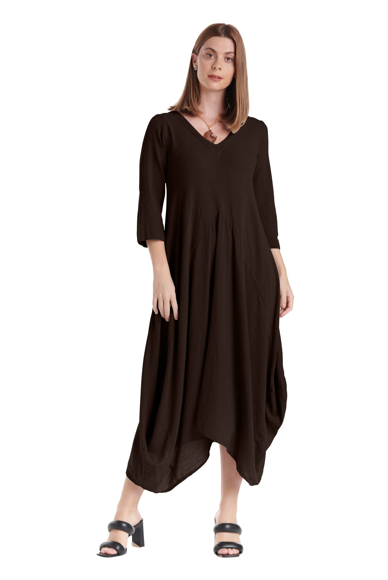 Bella Cotton Gauze Dress-Oh My Gauze