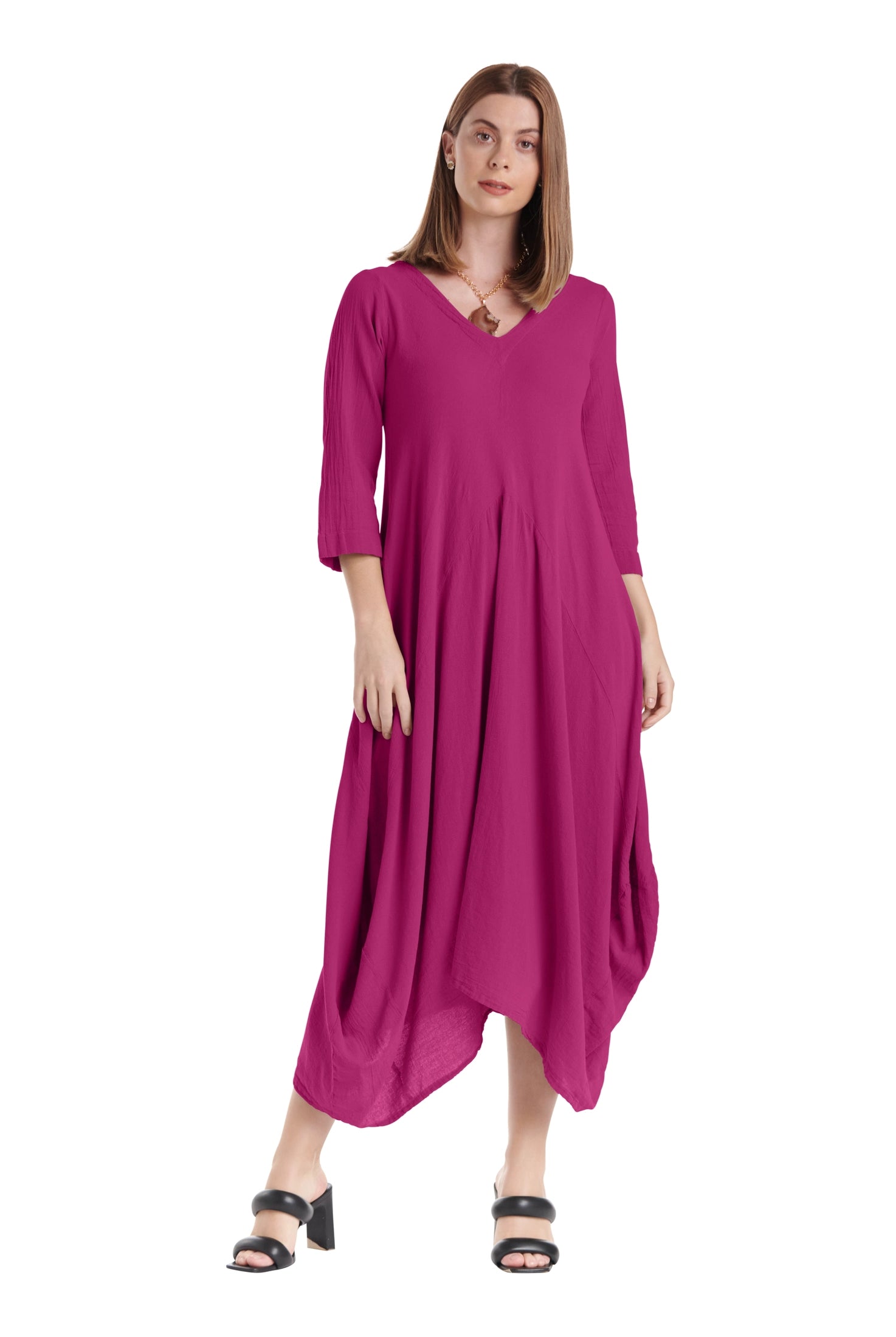 Bella Cotton Gauze Dress-Oh My Gauze