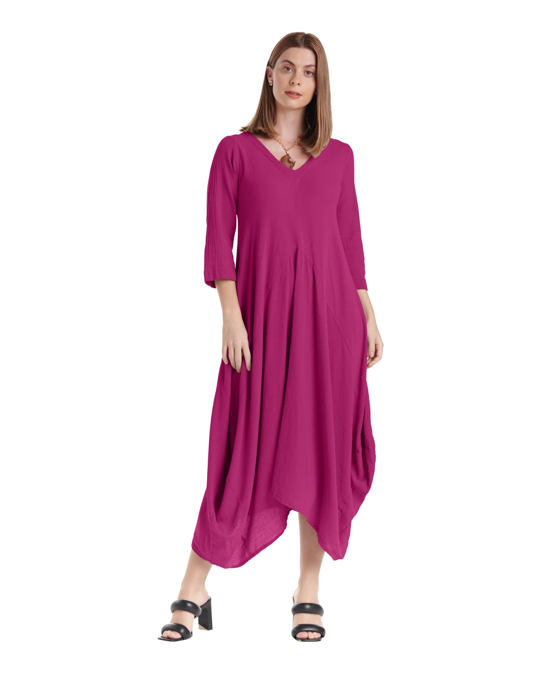 Bella Cotton Gauze Dress-Oh My Gauze