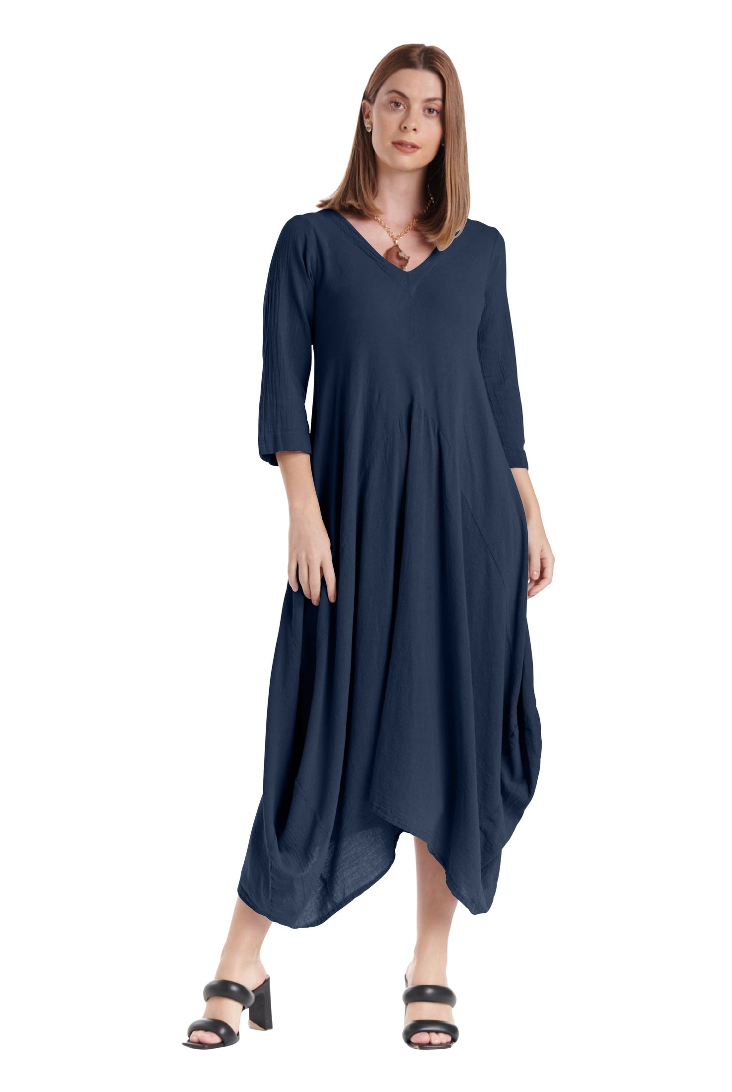 Bella Cotton Gauze Dress-Oh My Gauze