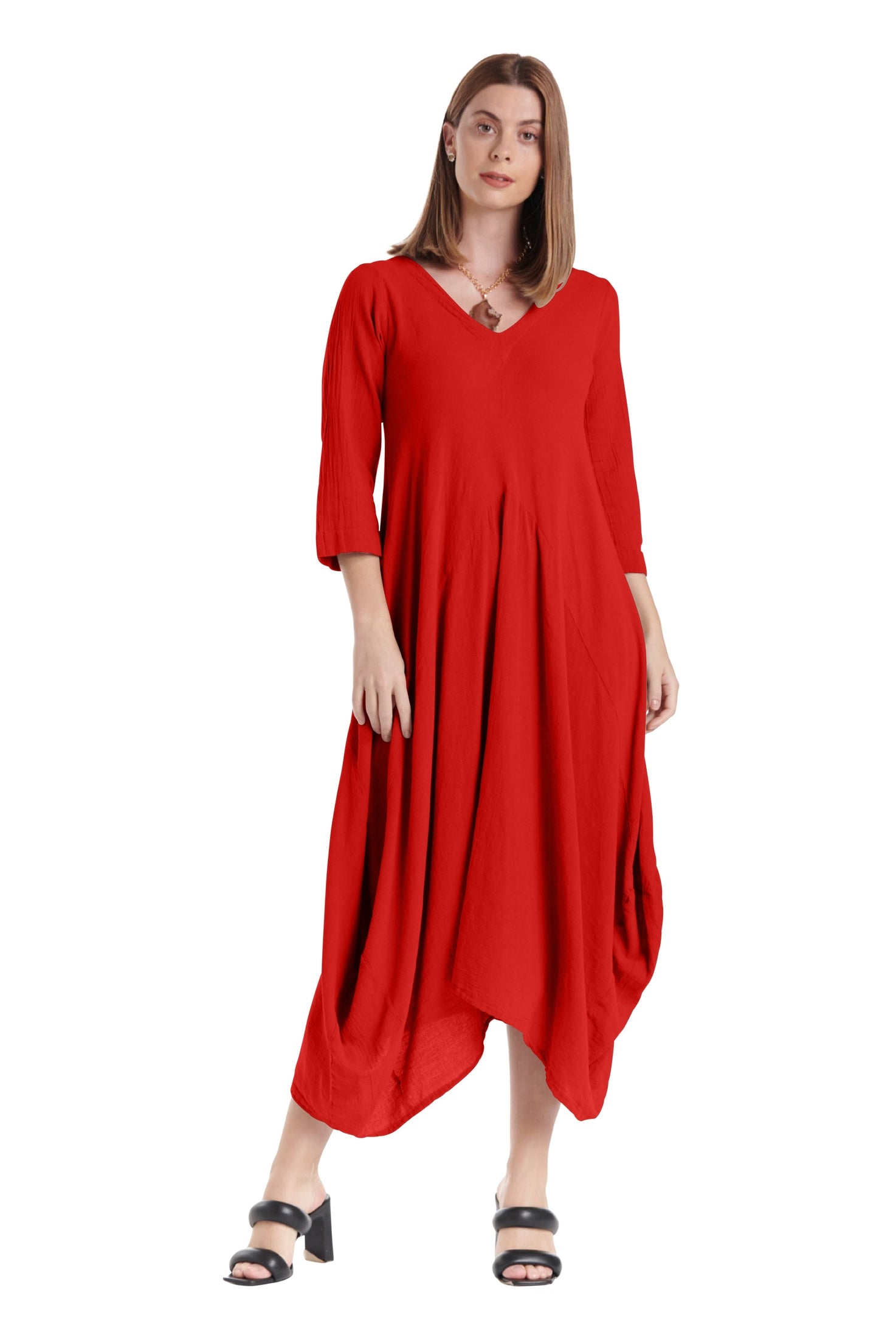 Bella Cotton Gauze Dress-Oh My Gauze