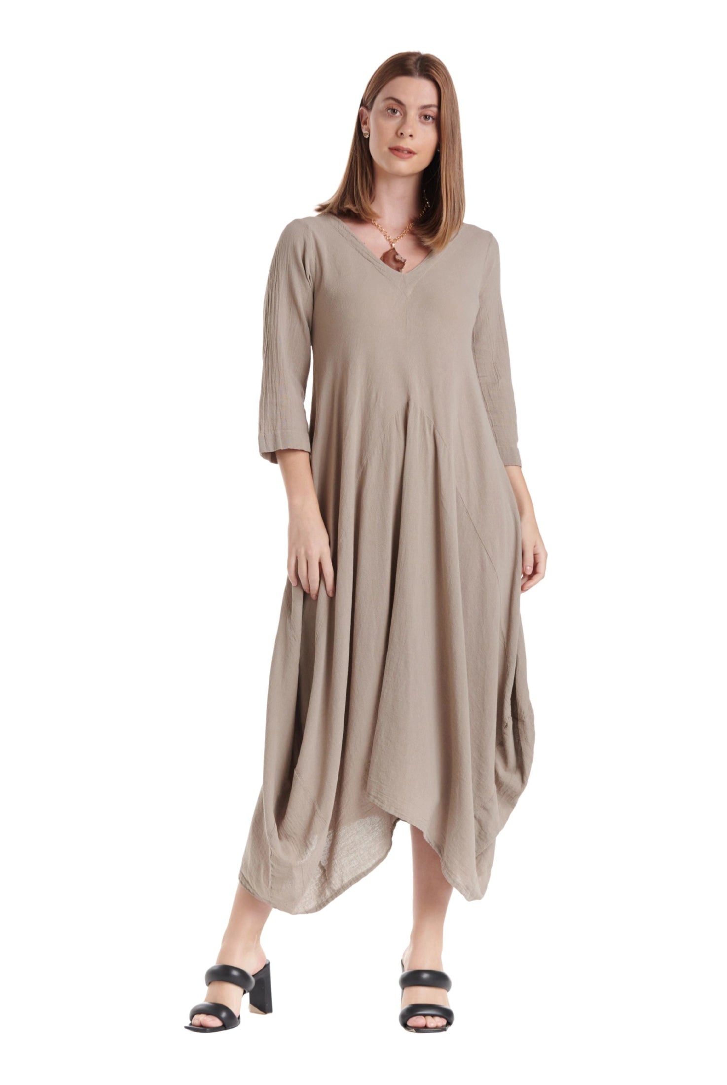 Bella Cotton Gauze Dress-Oh My Gauze