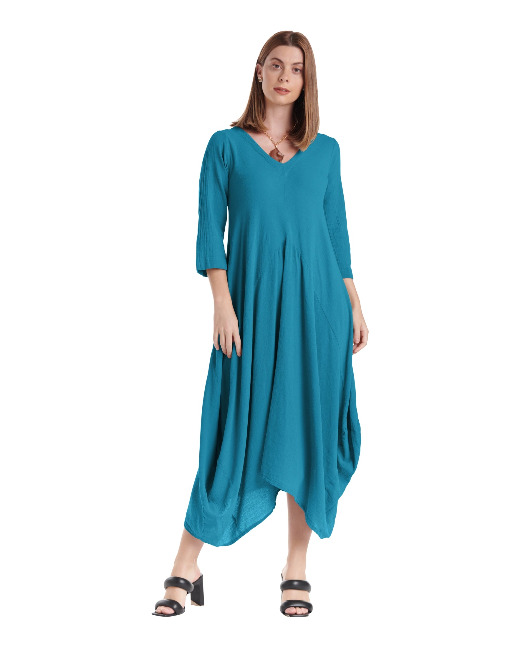 Bella Cotton Gauze Dress-Oh My Gauze