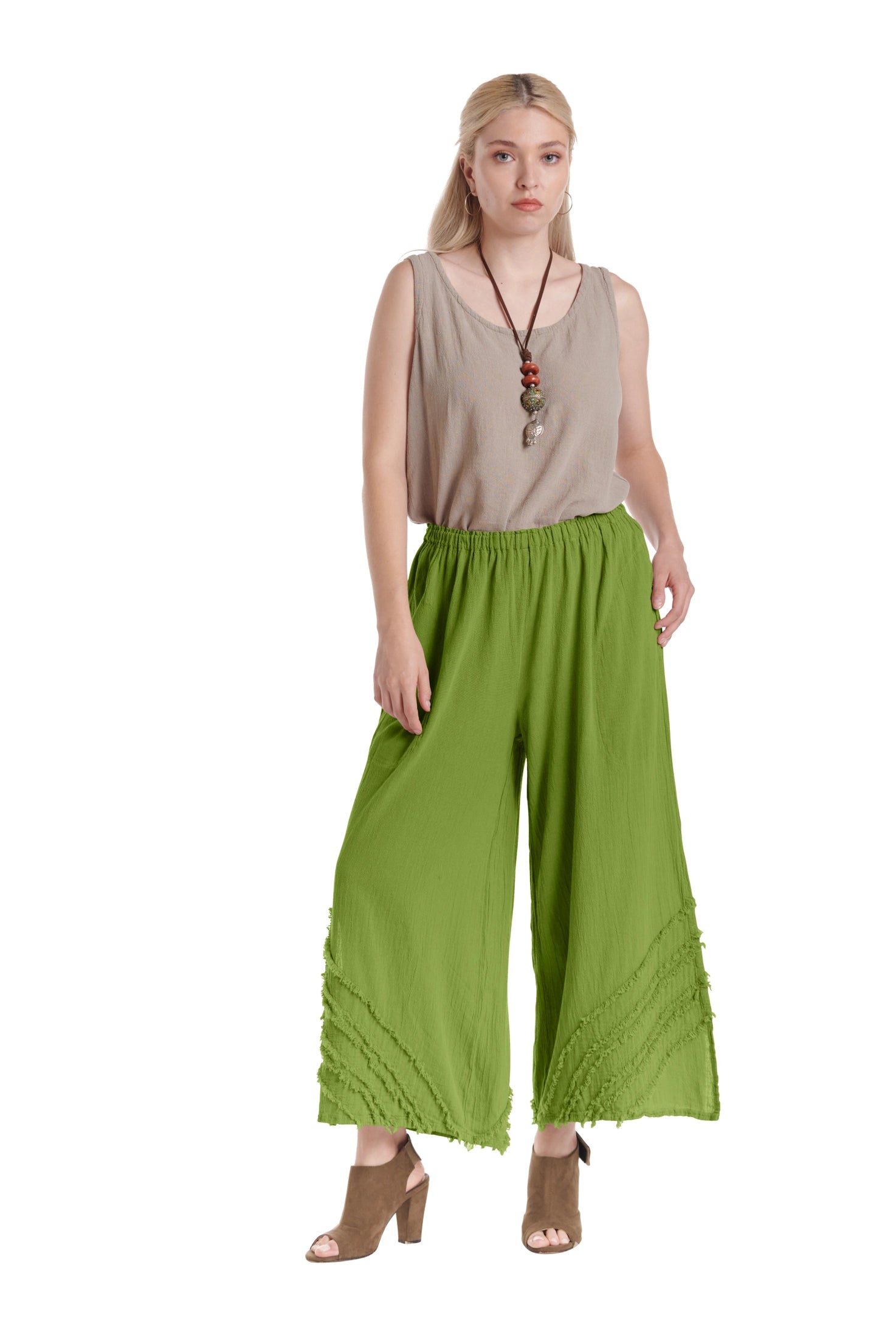 Bengal Cotton Gauze Pants – New Arrival-Oh My Gauze