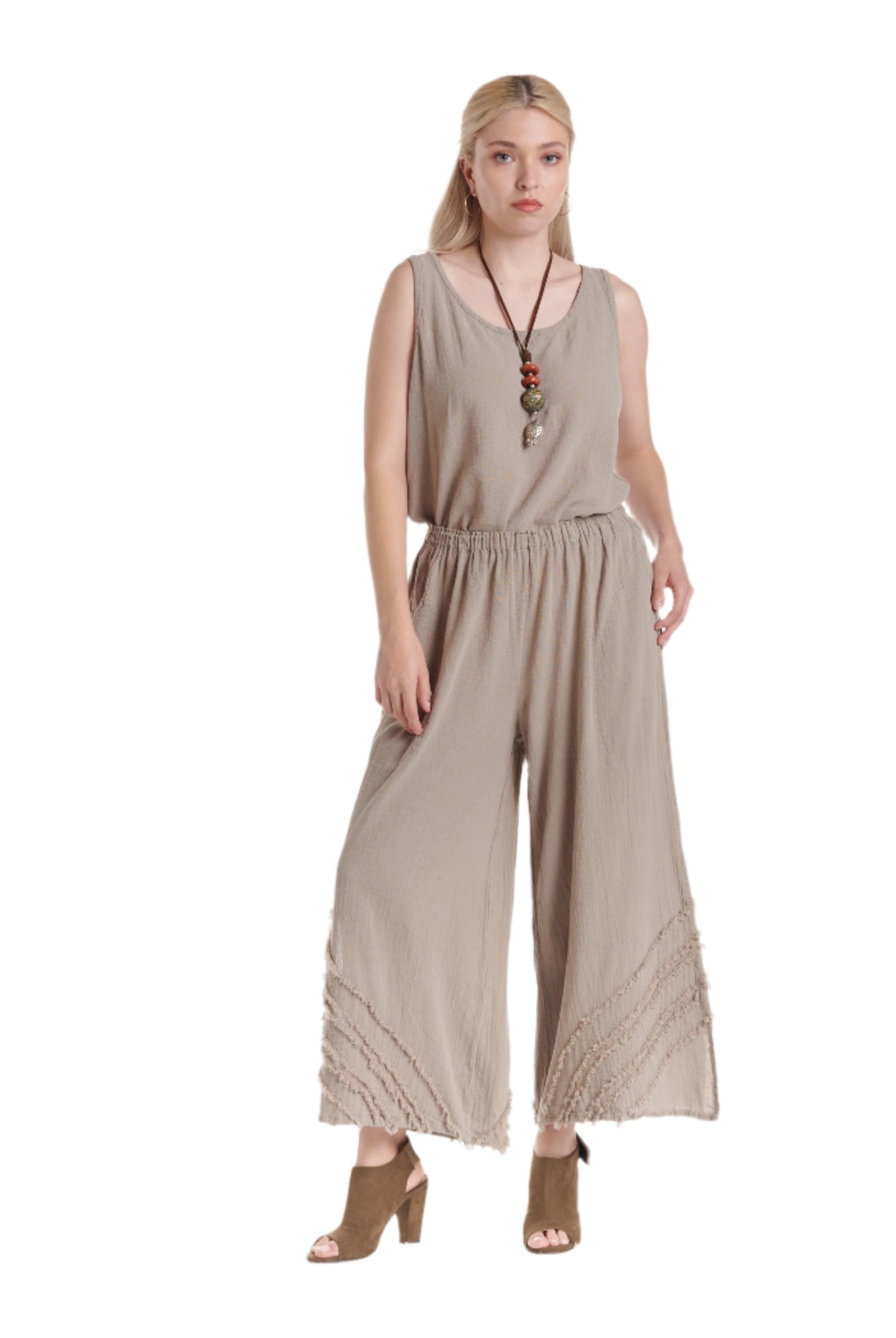 Bengal Cotton Gauze Pants – New Arrival-Oh My Gauze
