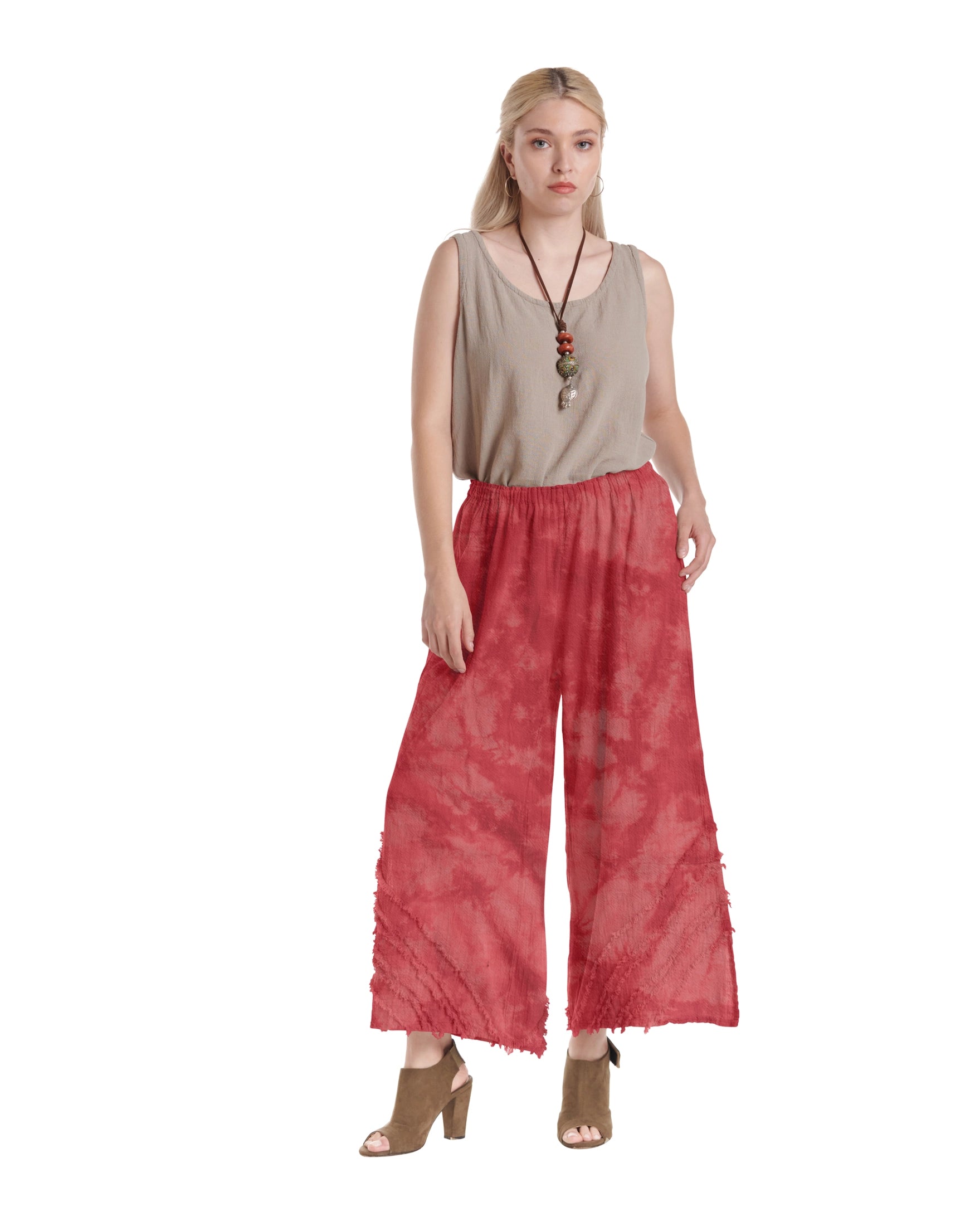 Bengal Cotton Gauze Pants-Oh My Gauze