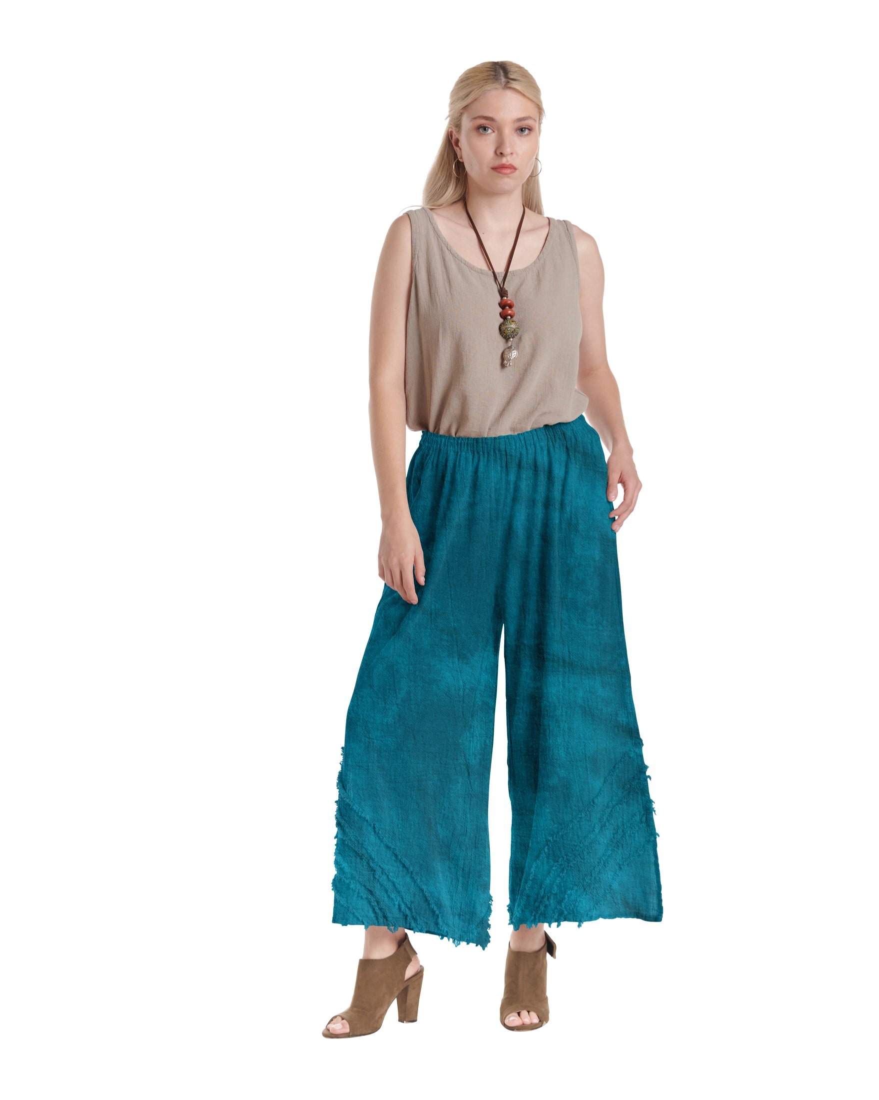 Bengal Cotton Gauze Pants-Oh My Gauze