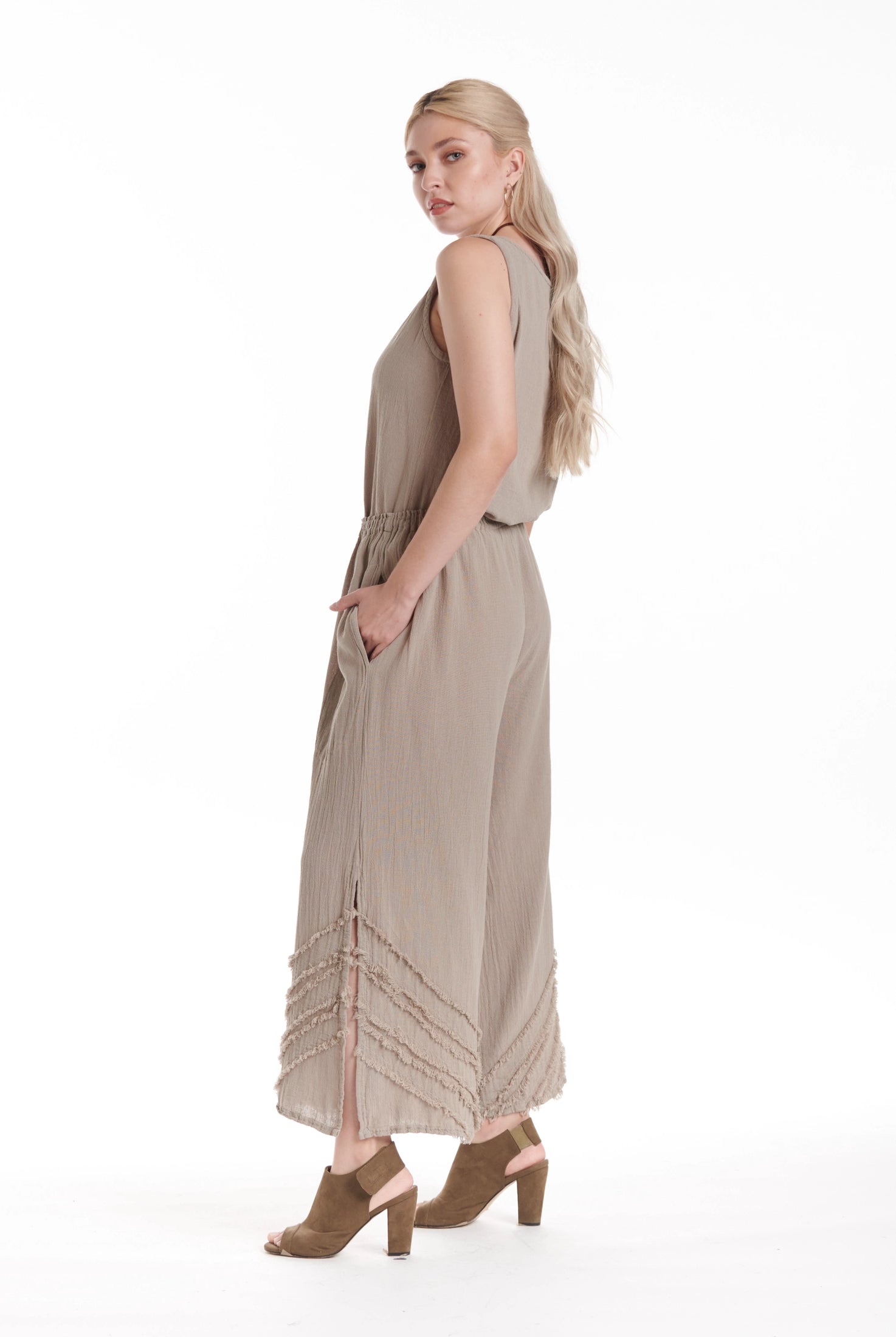 Bengal Cotton Gauze Pants – New Arrival-Oh My Gauze