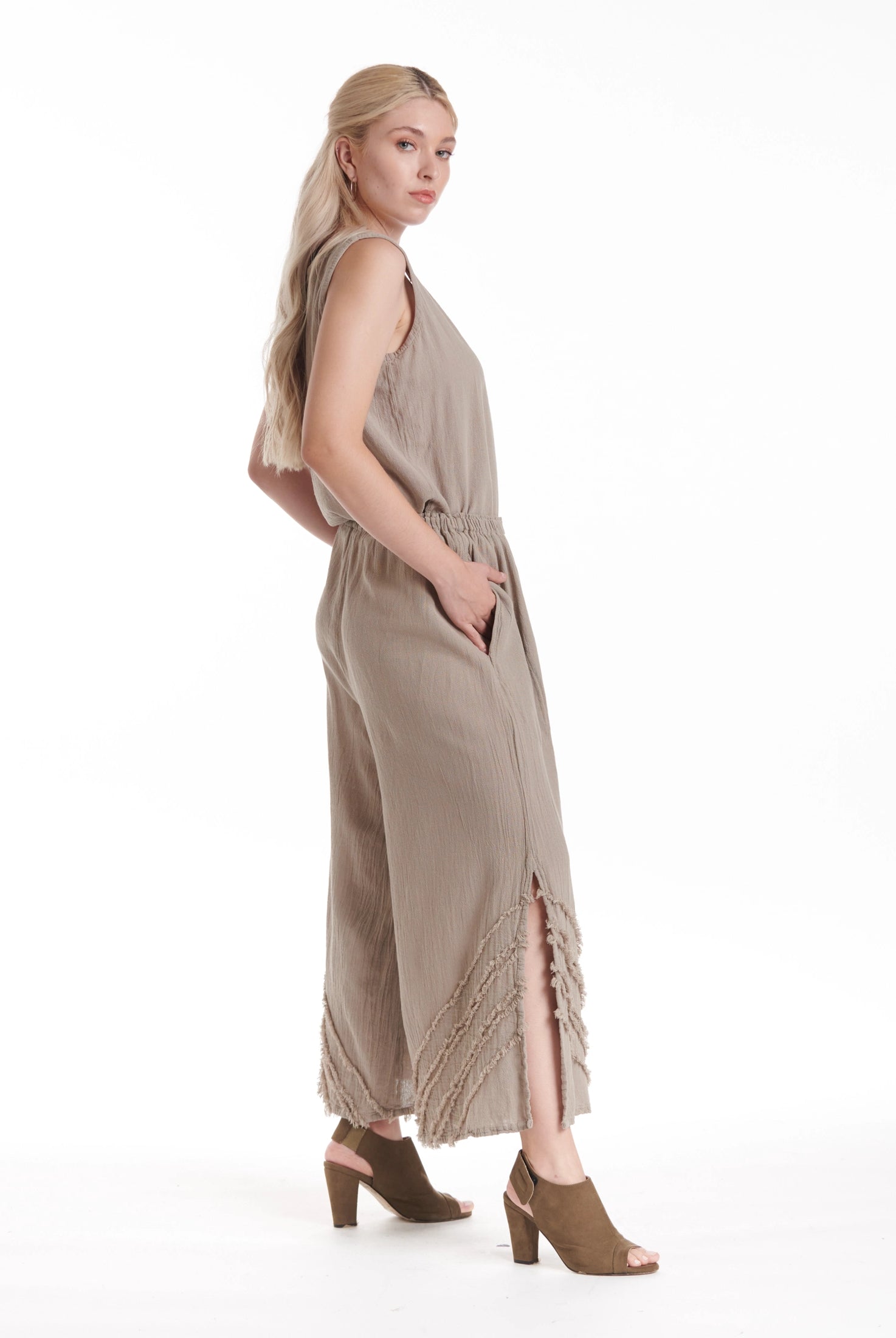 Bengal Cotton Gauze Pants – New Arrival-Oh My Gauze