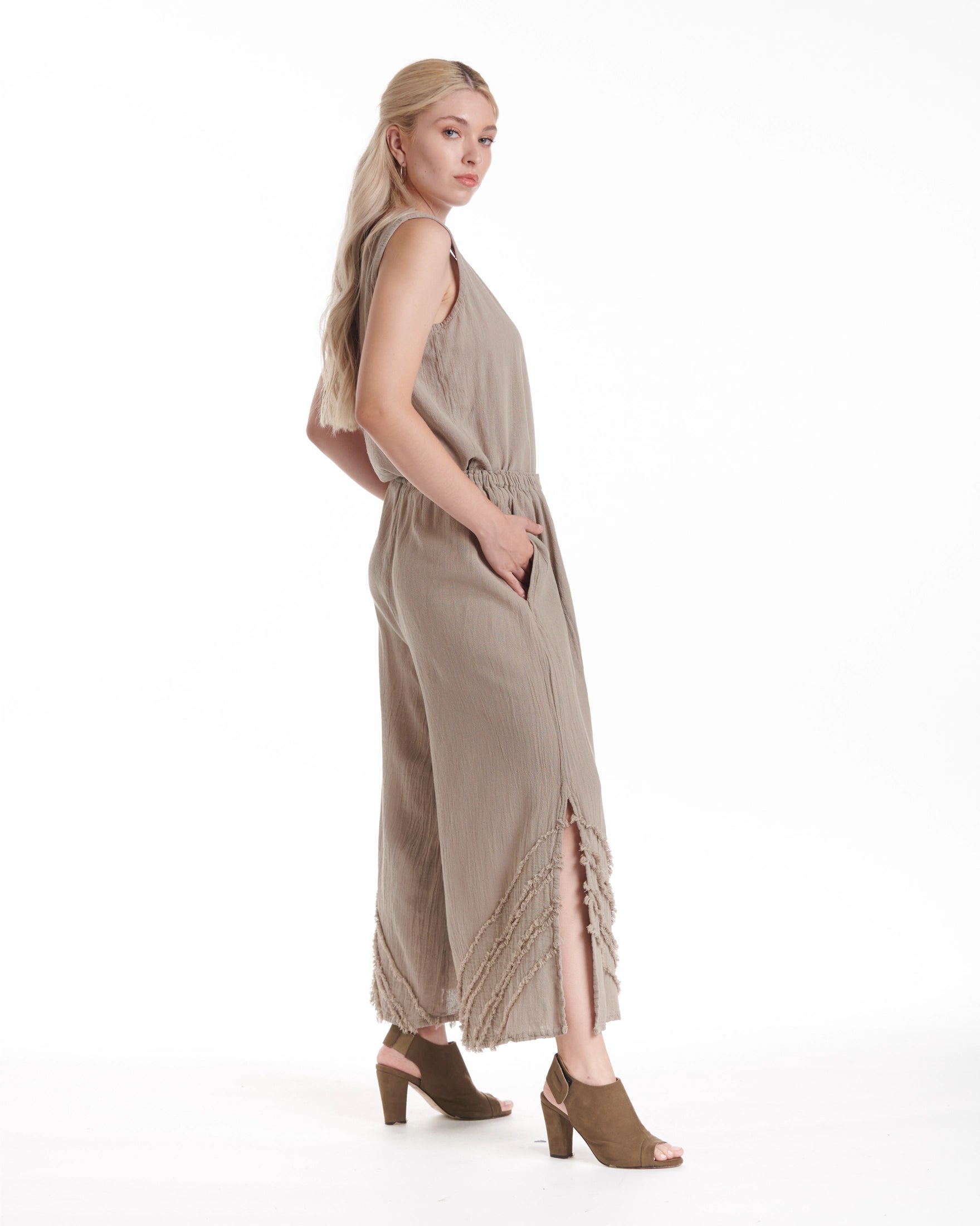 Bengal Cotton Gauze Pants-Oh My Gauze