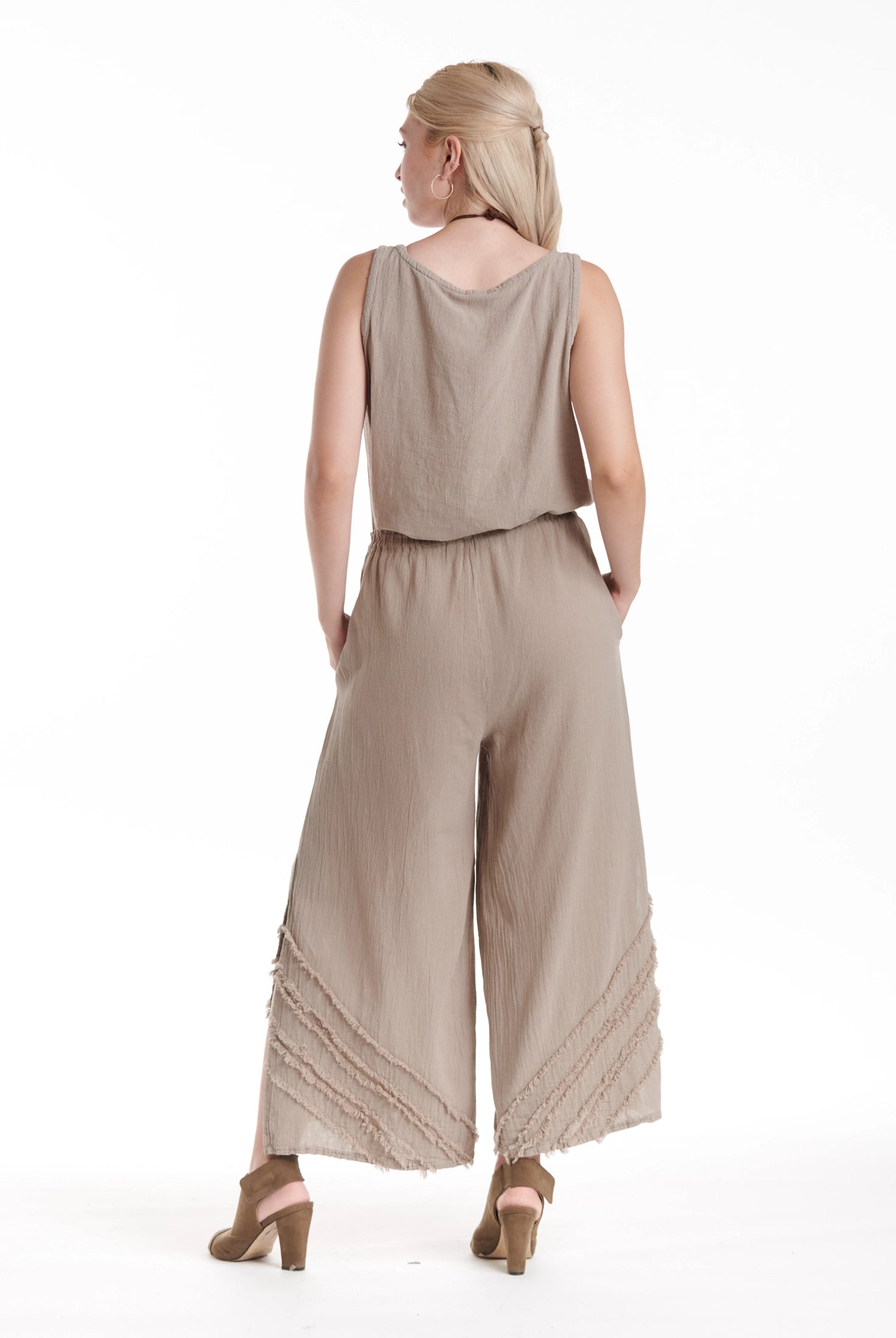 Bengal Cotton Gauze Pants – New Arrival-Oh My Gauze
