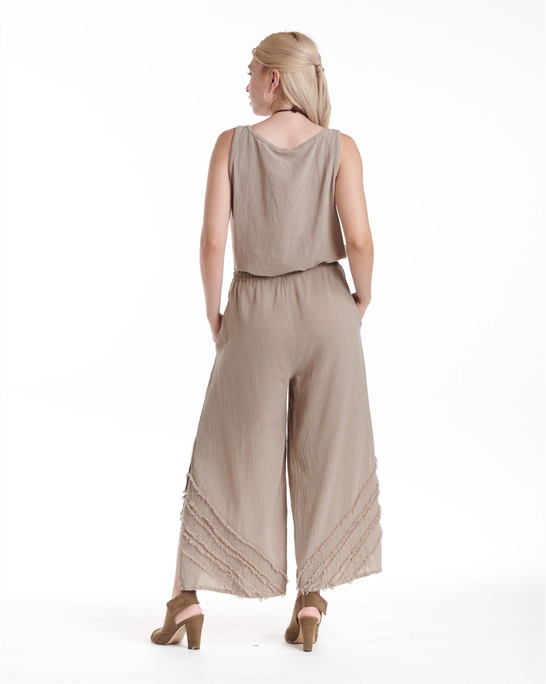 Bengal Cotton Gauze Pants-Oh My Gauze