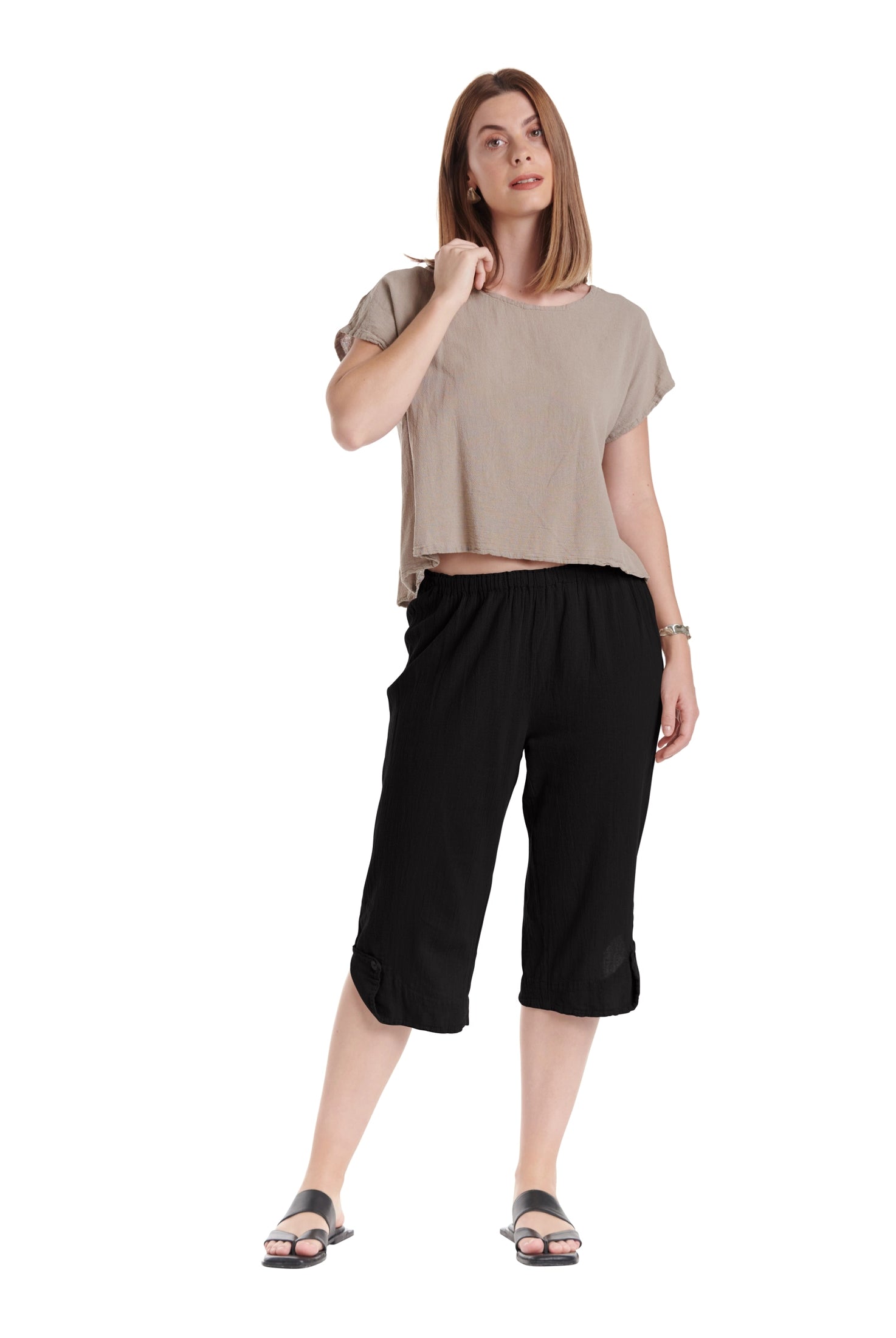 Beth Pants-Oh My Gauze