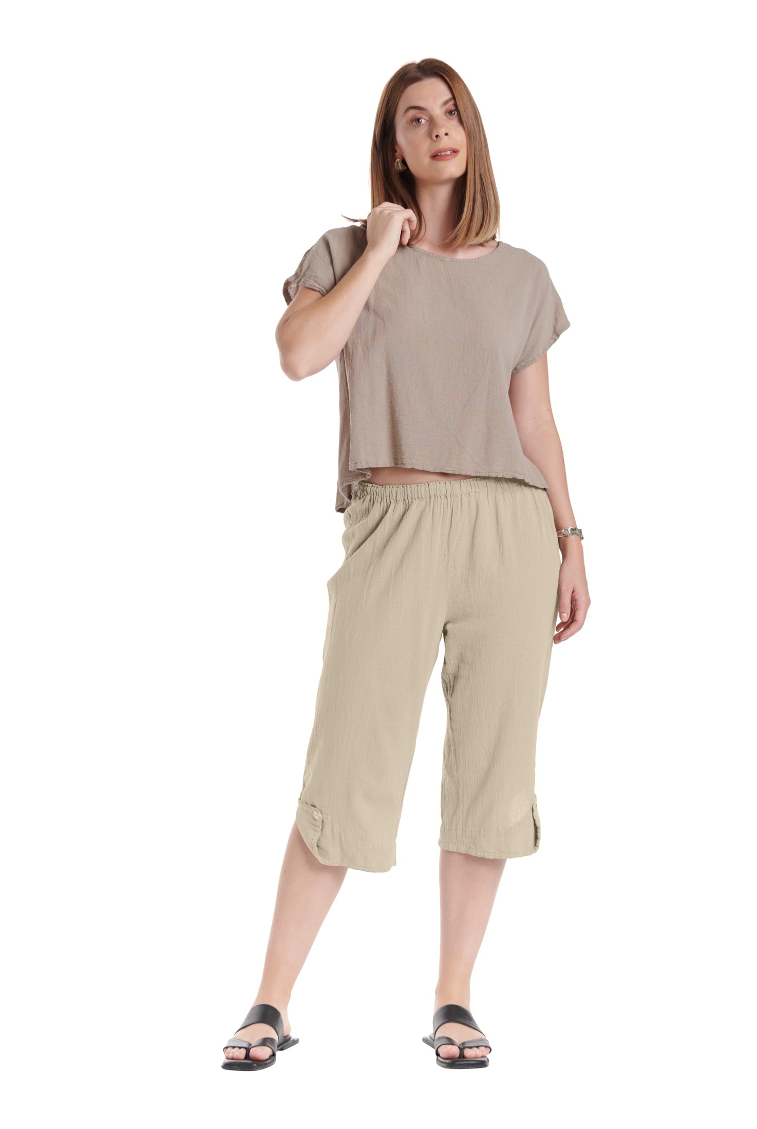 Beth Pants-Oh My Gauze