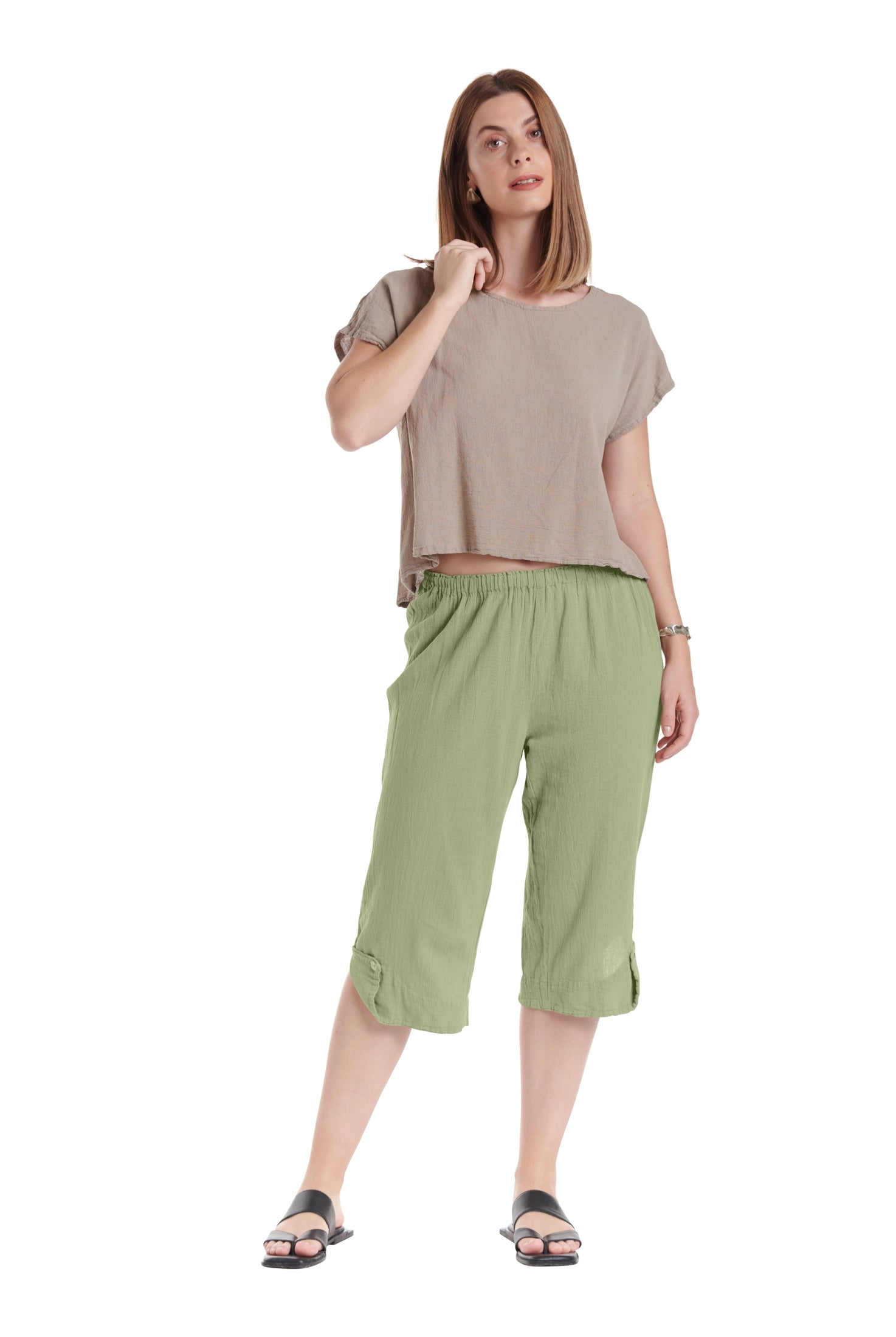 Beth Pants-Oh My Gauze