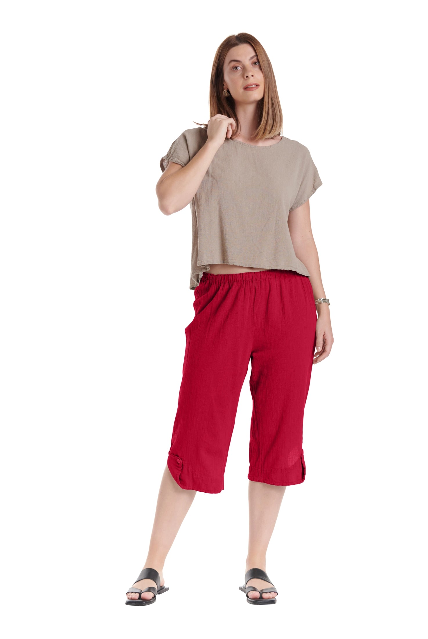 Beth Pants-Oh My Gauze