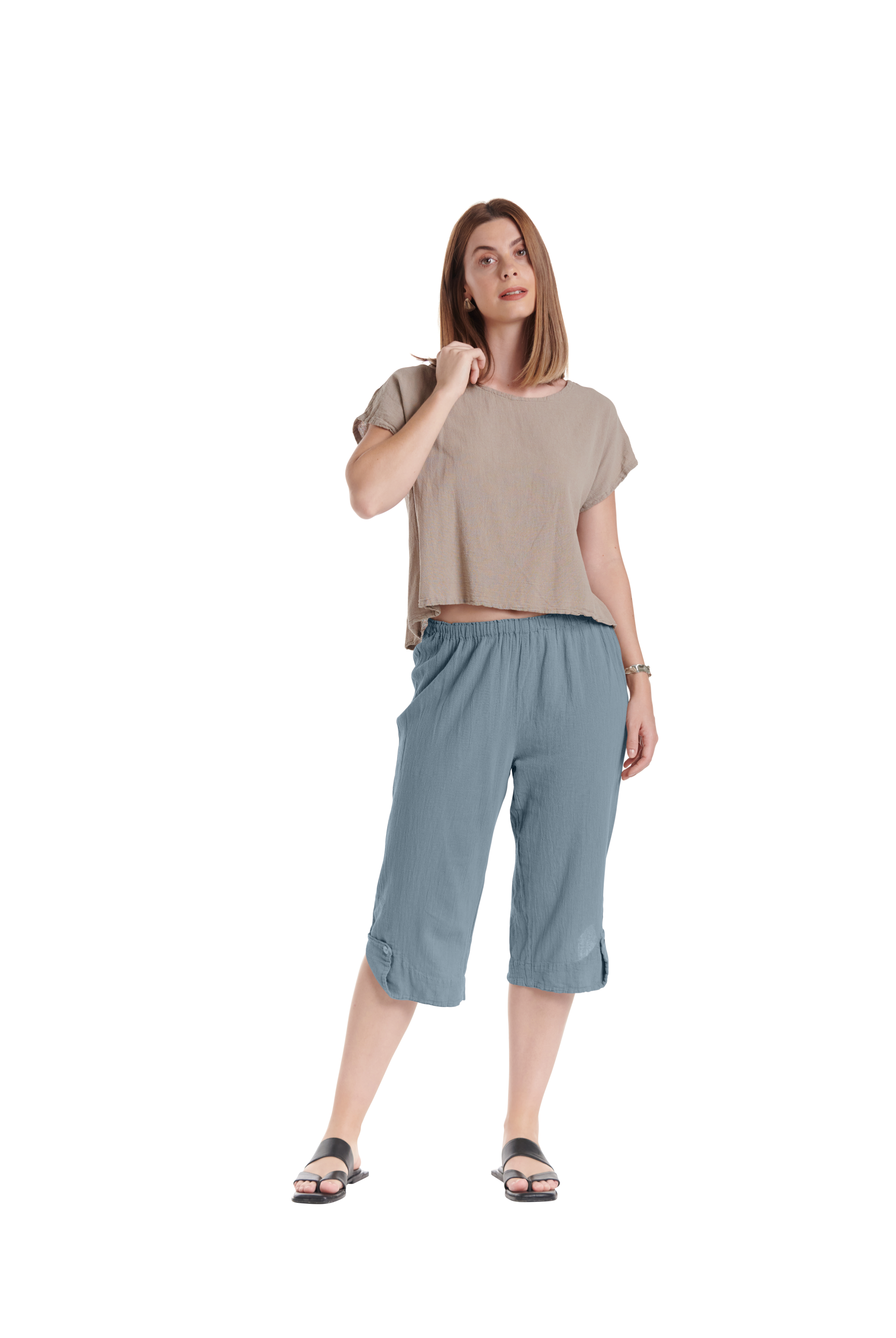 Beth Pants-Oh My Gauze