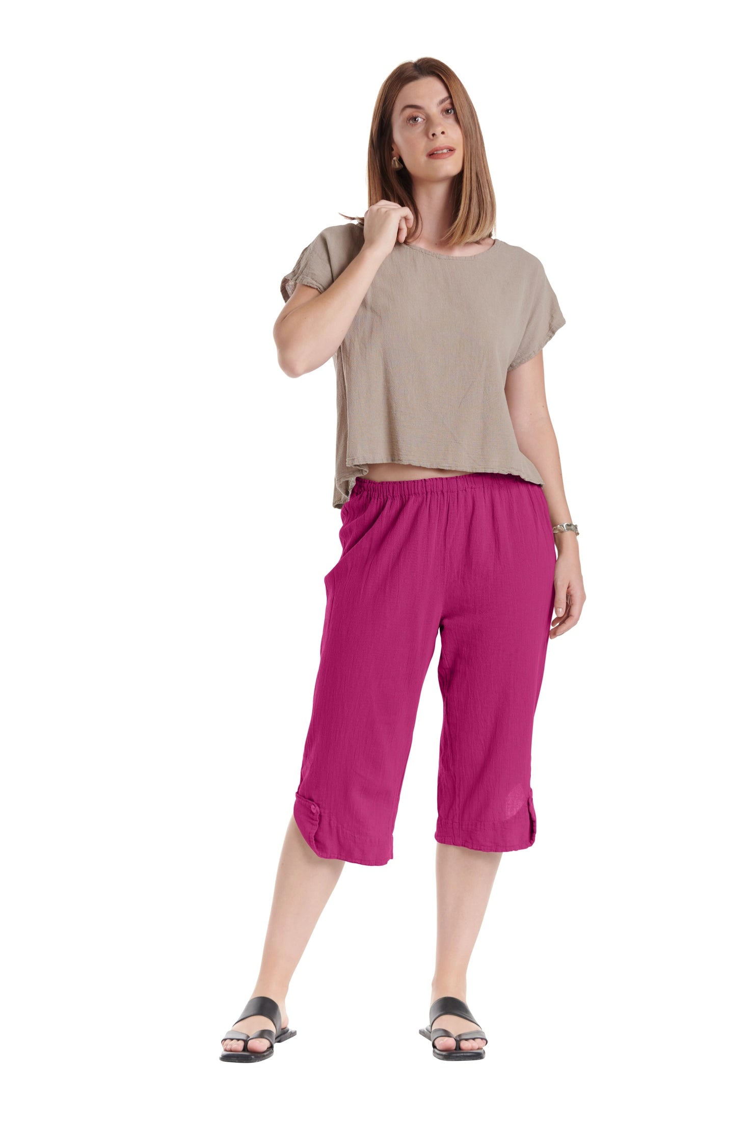 Beth Pants-Oh My Gauze