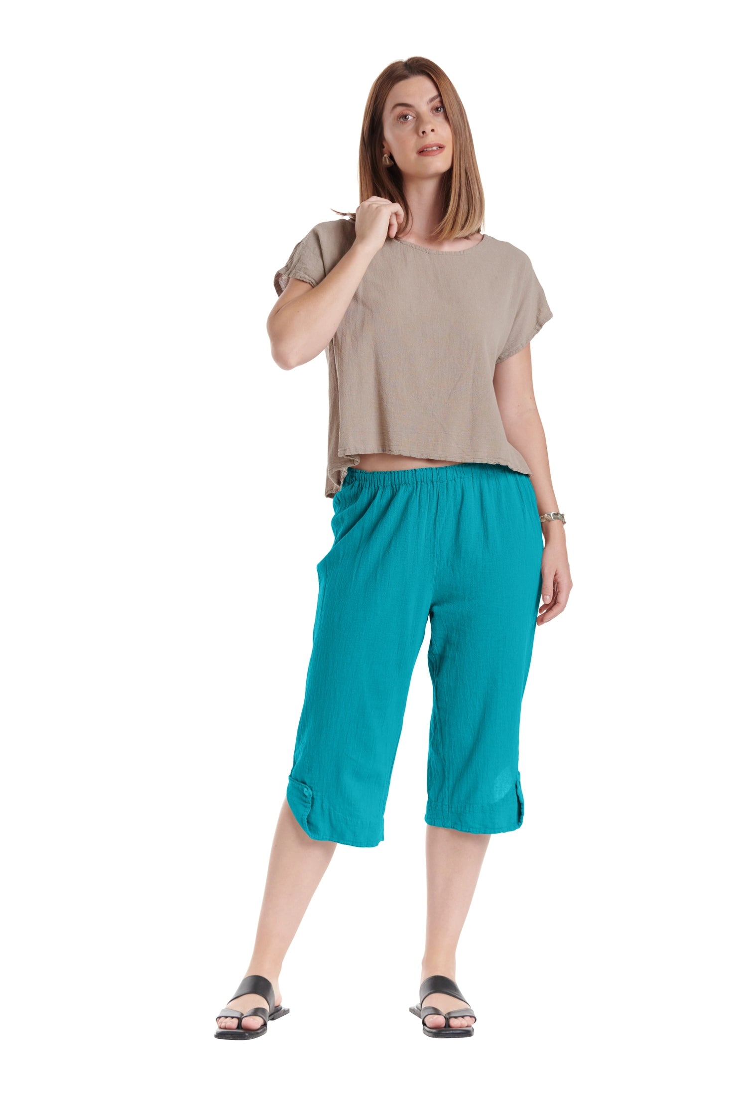 Beth Pants-Oh My Gauze