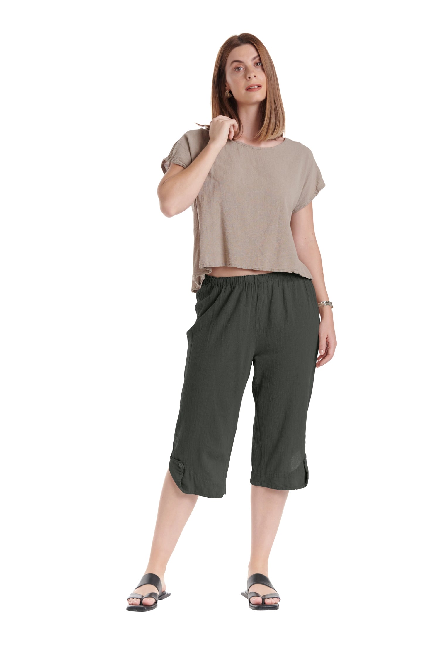 Beth Pants-Oh My Gauze