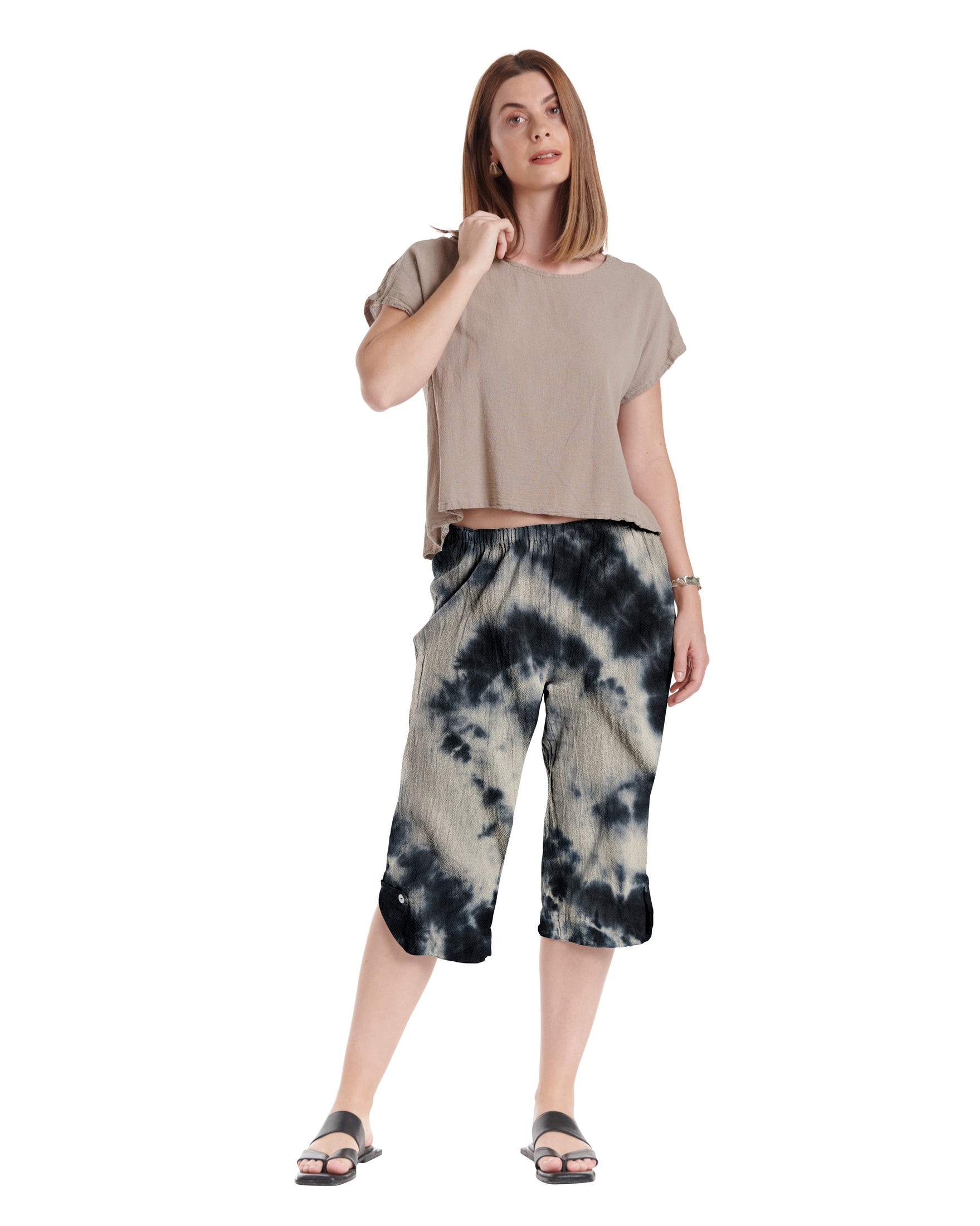 Beth Cotton Gauze Pants-Oh My Gauze