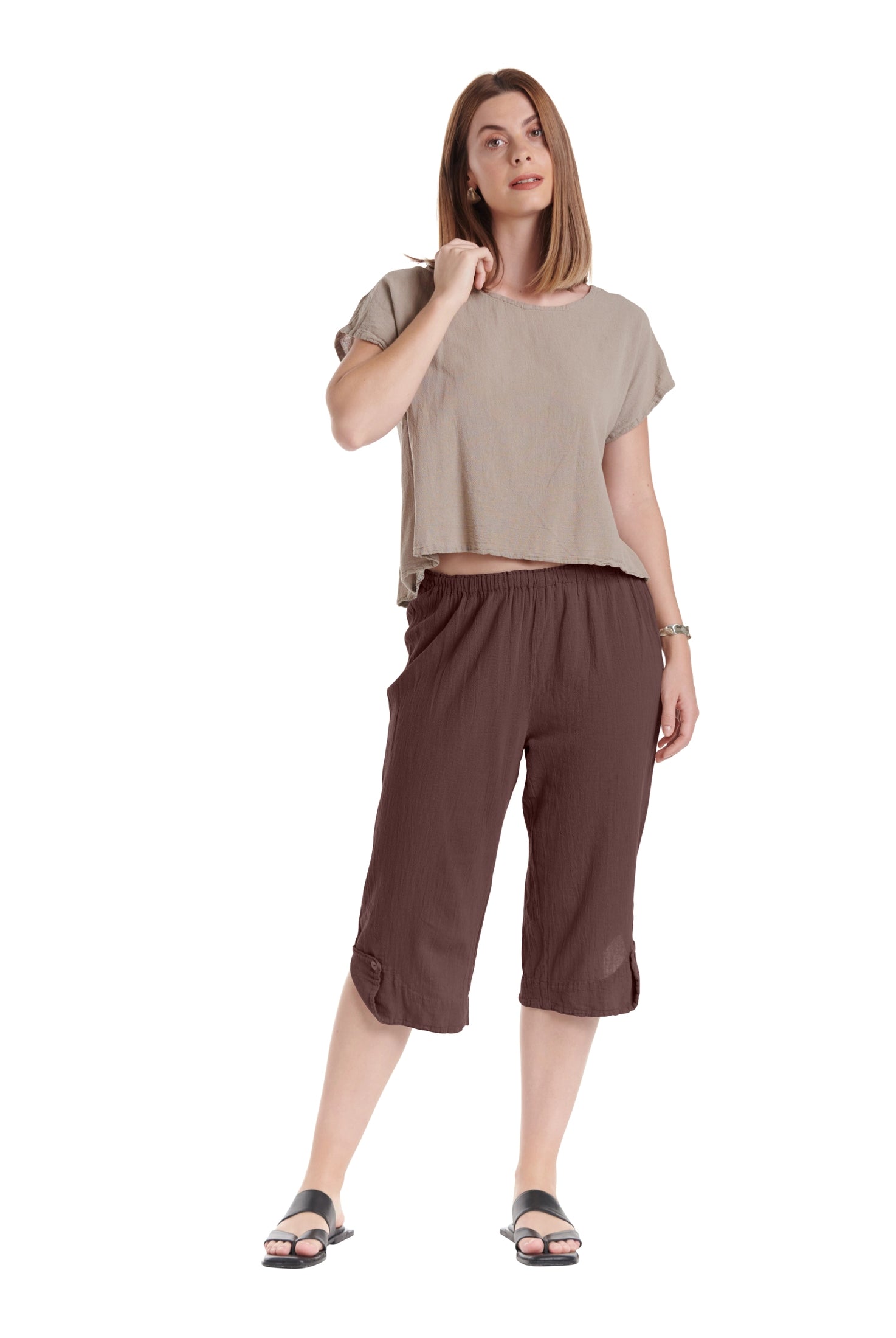 Beth Pants-Oh My Gauze