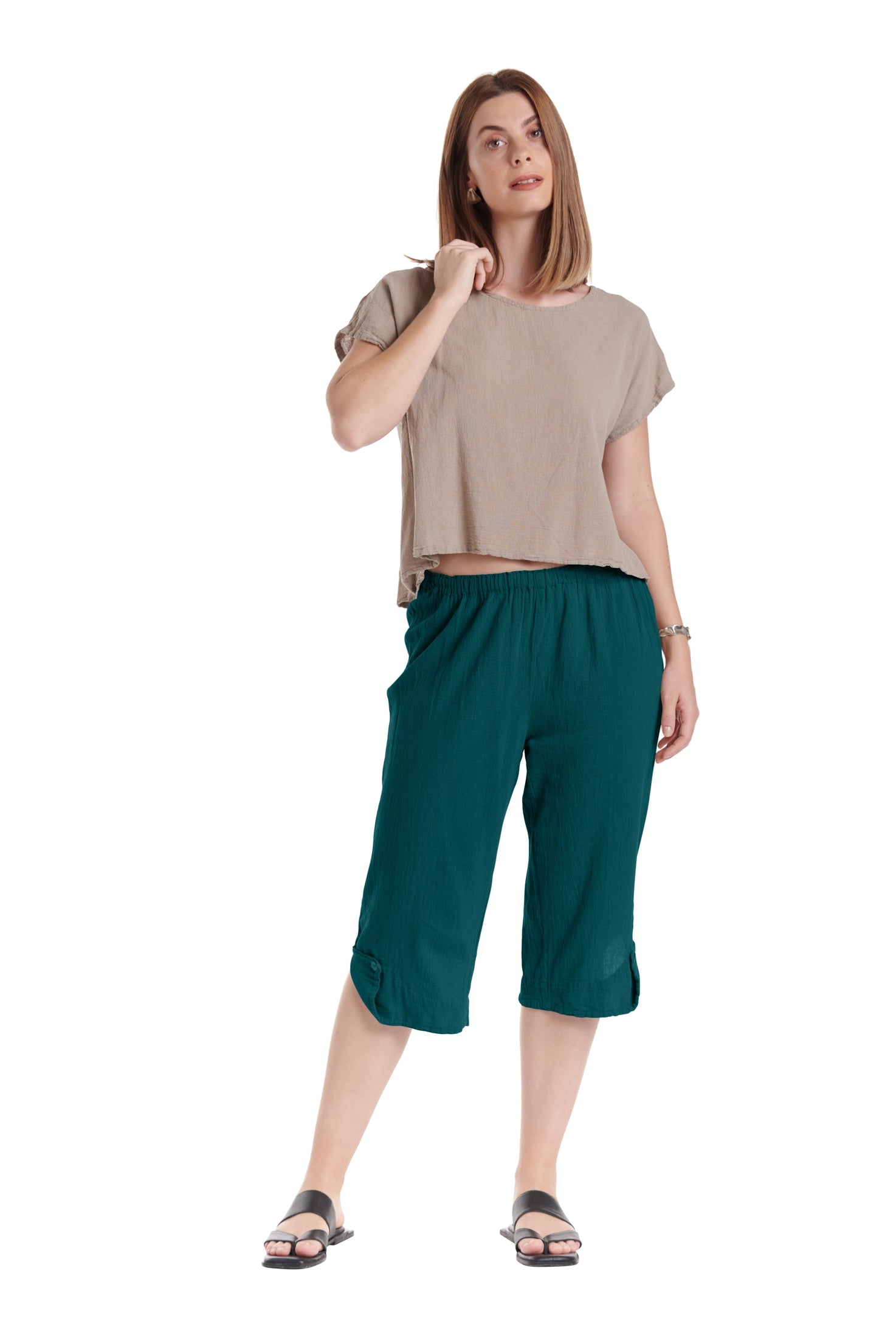 Beth Pants-Oh My Gauze