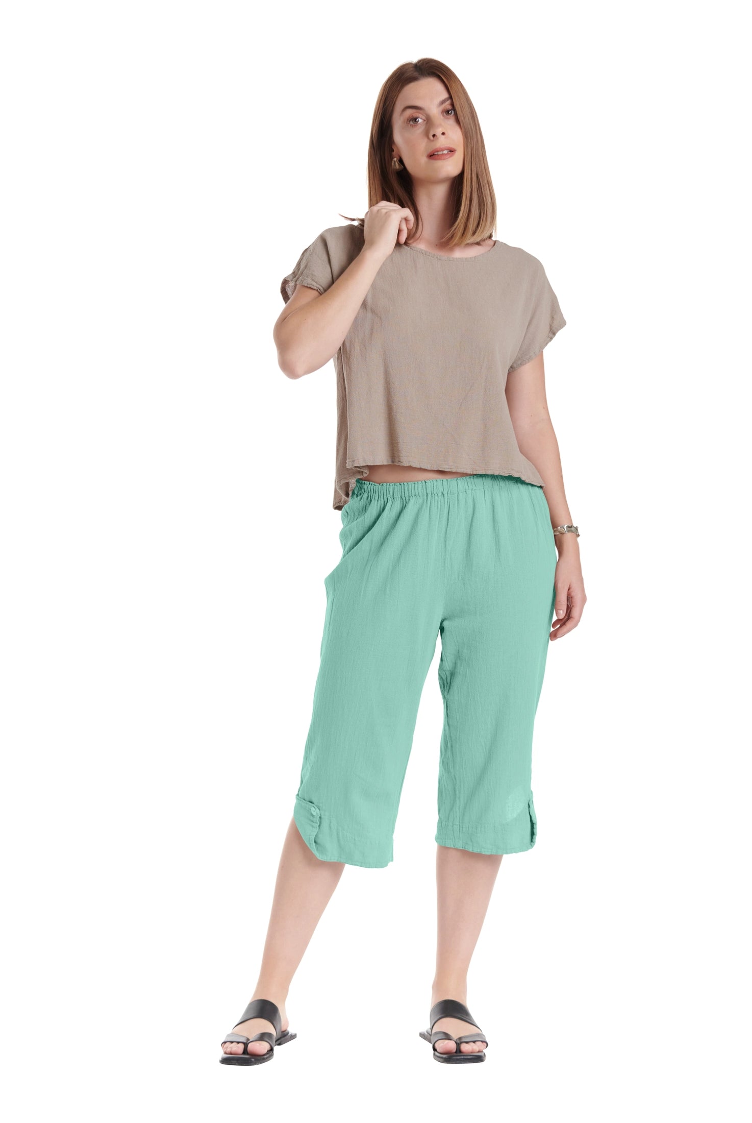 Beth Pants-Oh My Gauze