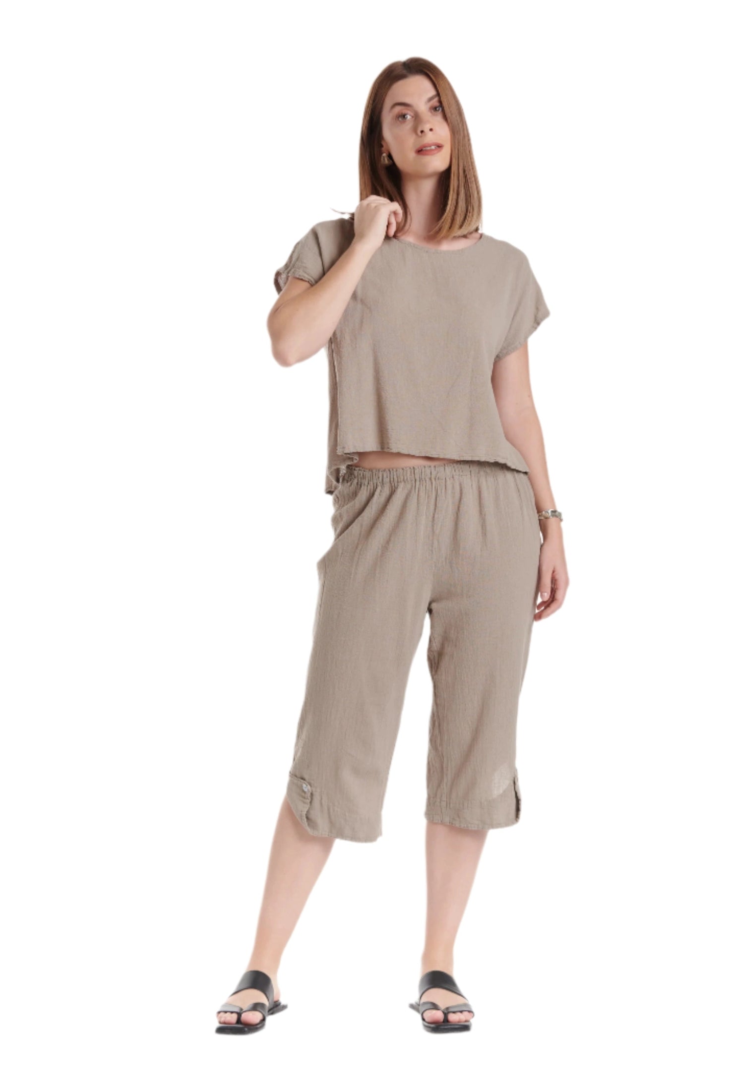 Beth Pants-Oh My Gauze