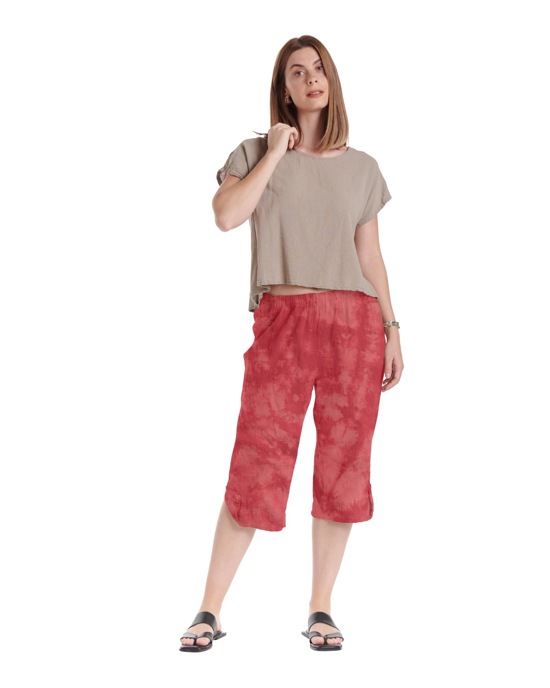 Beth Cotton Gauze Pants-Oh My Gauze