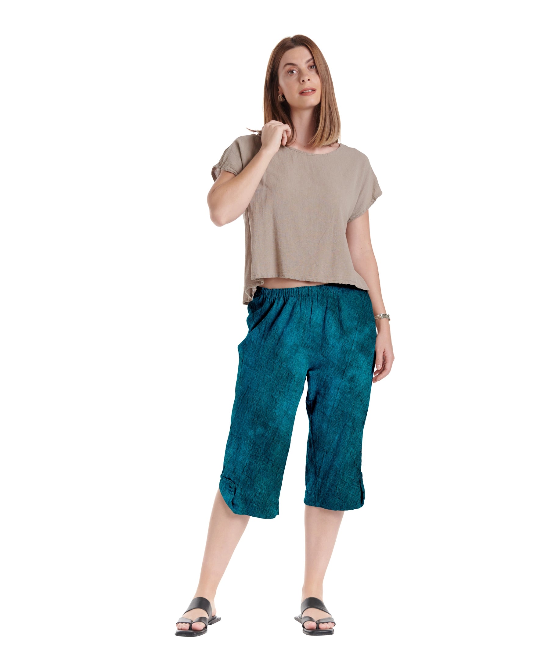 Beth Cotton Gauze Pants-Oh My Gauze