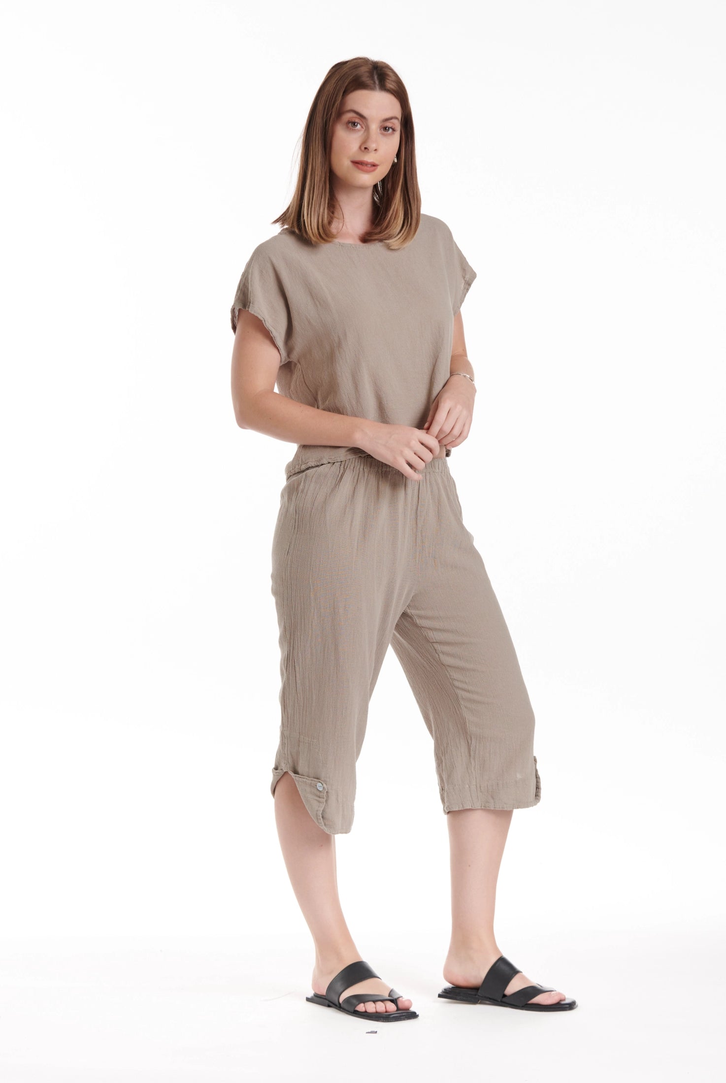 Beth Pants-Oh My Gauze