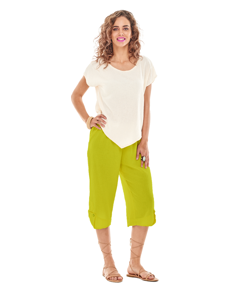 Beth Cotton Gauze Pants-Oh My Gauze